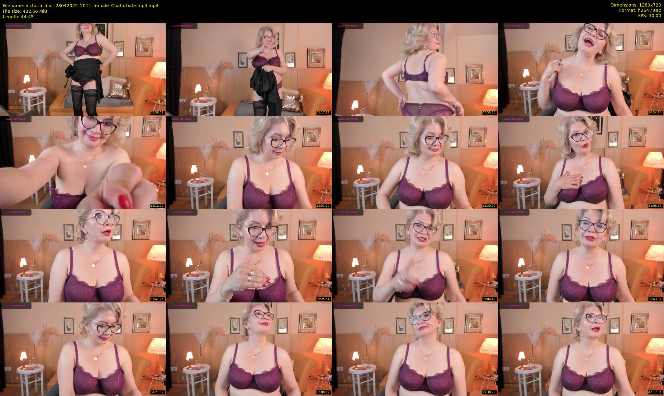 victoria_dior — 45 minute Chaturbate female cam show recording, 720p, Apr 28, 2022