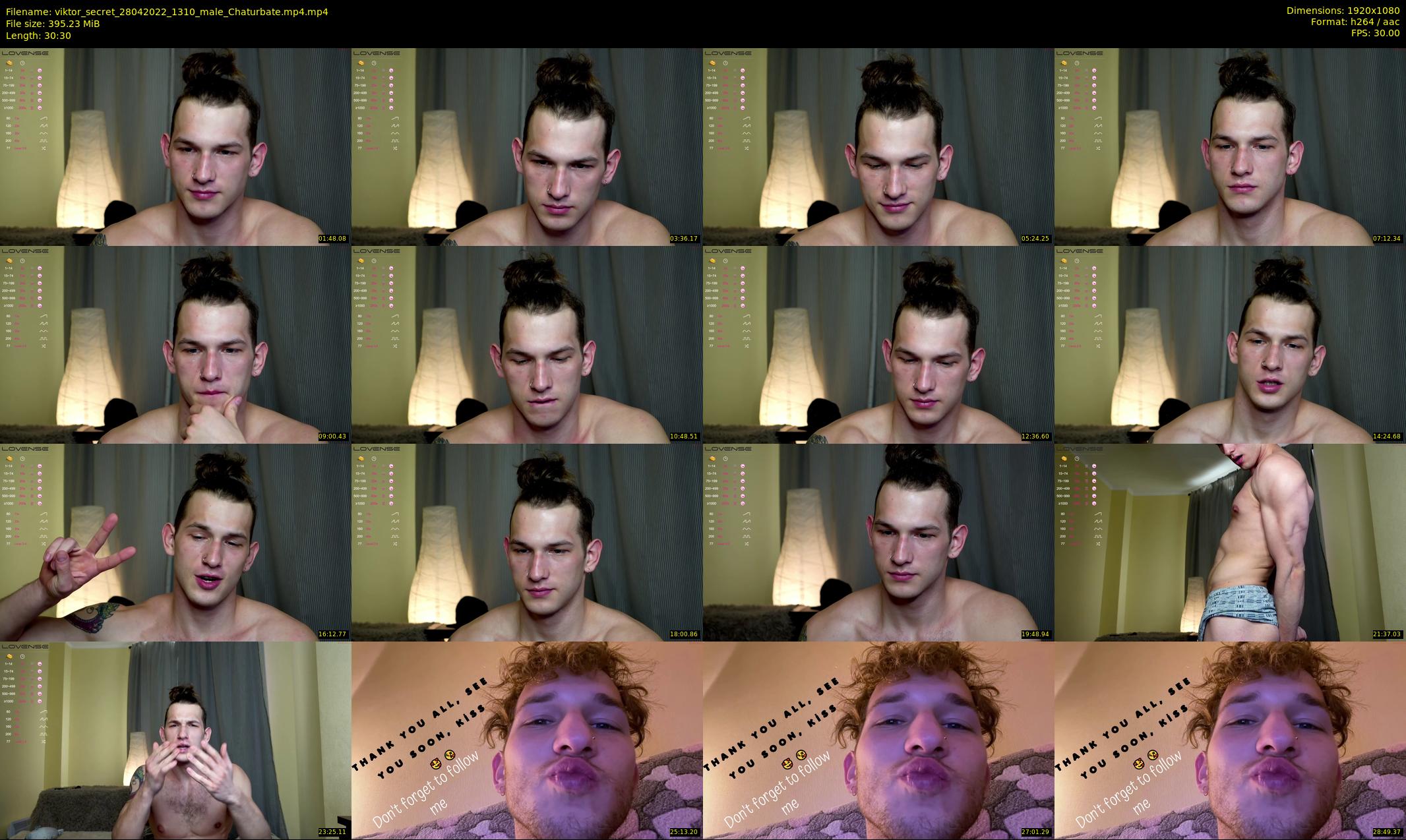 viktor_secret — 31 minute Chaturbate male cam show recording, 1080p, Apr 28, 2022