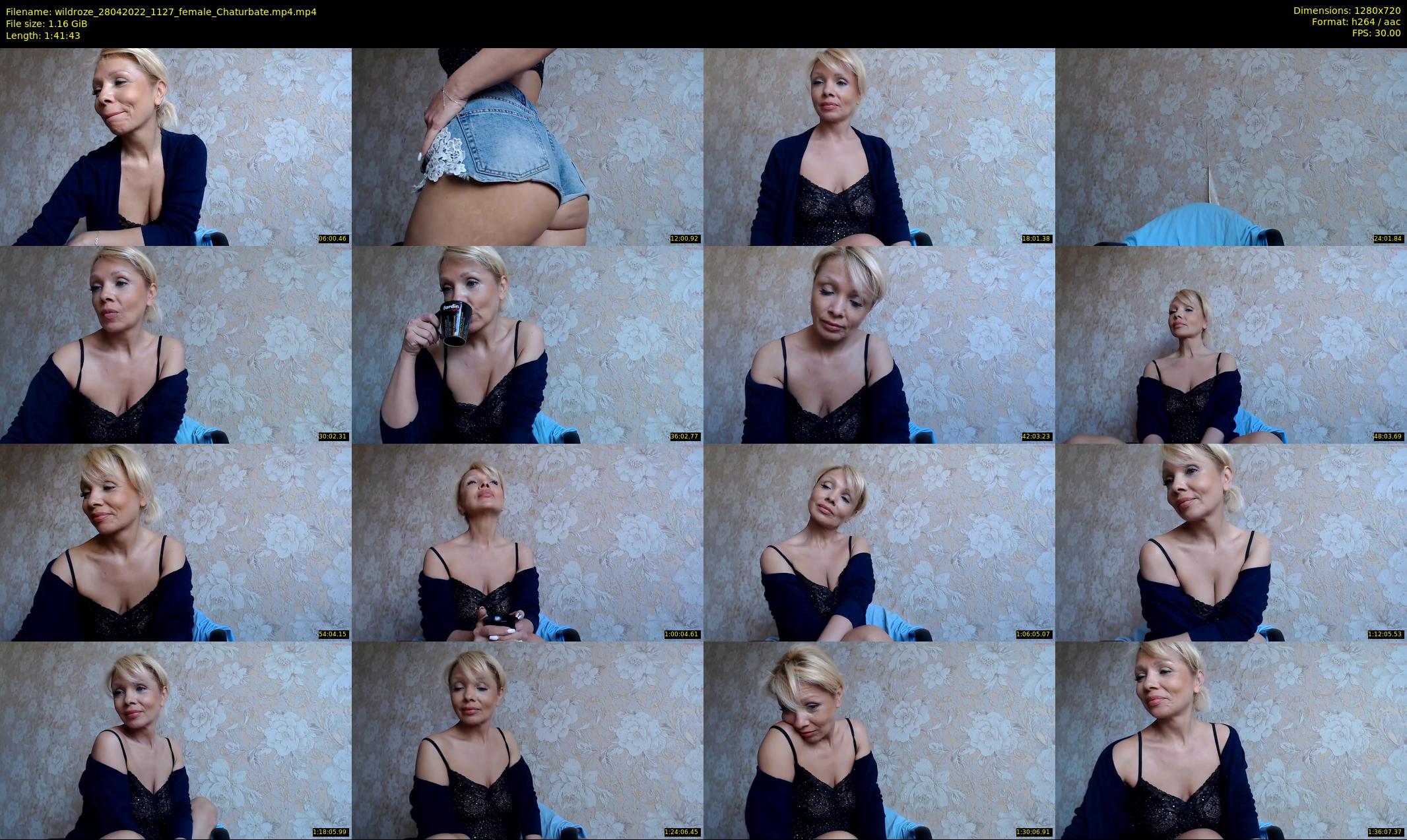 wildroze — 102 minute Chaturbate female cam show recording, 720p, Apr 28, 2022