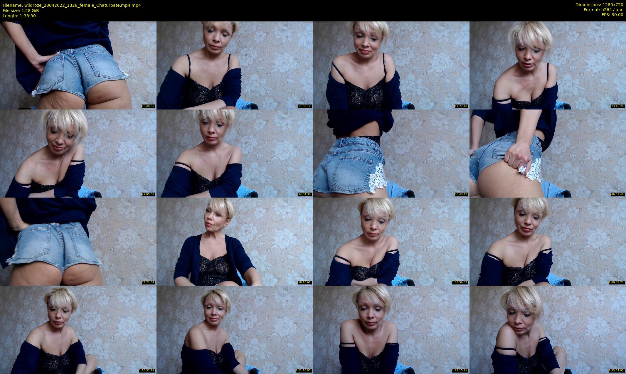 wildroze — 99 minute Chaturbate female cam show recording, 720p, Apr 28, 2022