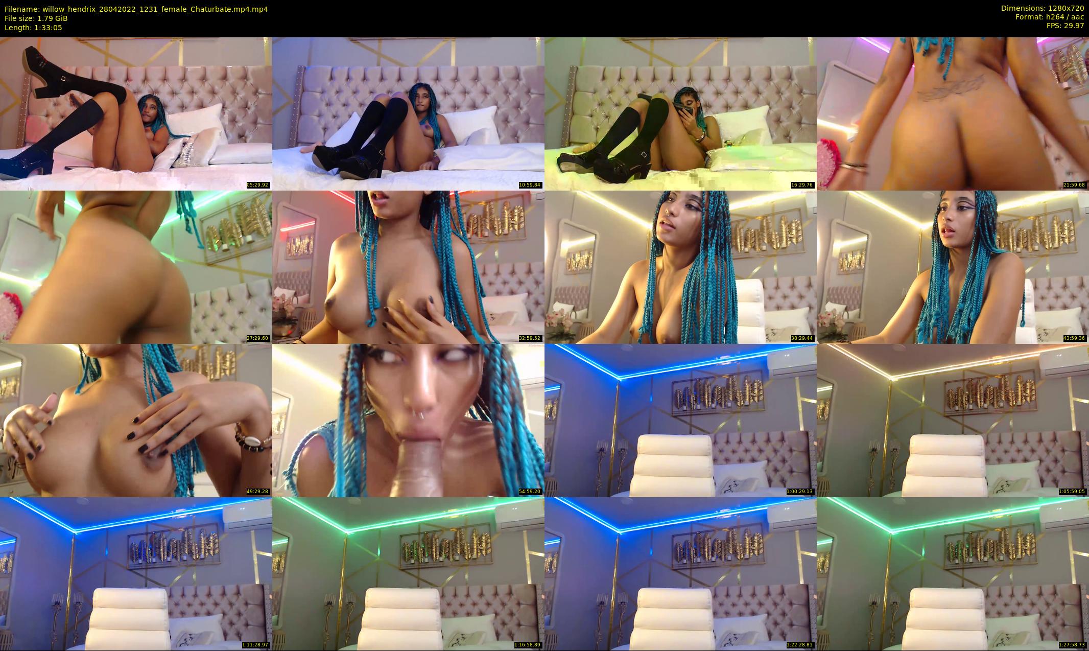 willow_hendrix — 94 minute Chaturbate female cam show recording, 720p, Apr 28, 2022