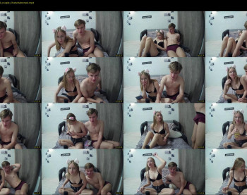 yueslang — 54 minute Chaturbate couple cam show recording, 720p, Apr 29, 2022