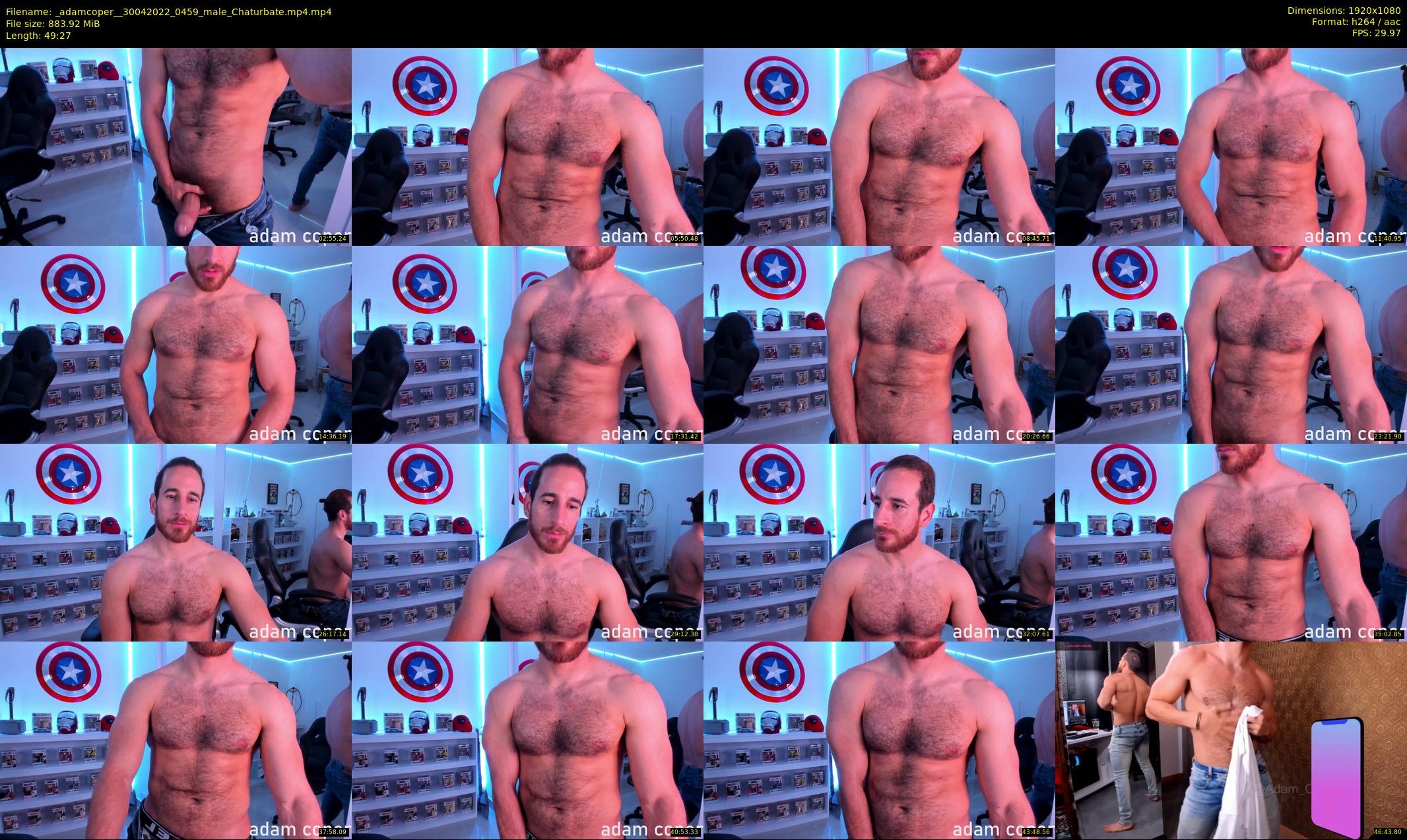 _adamcoper_ — 50 minute Chaturbate male cam show recording, 1080p, Apr 30, 2022