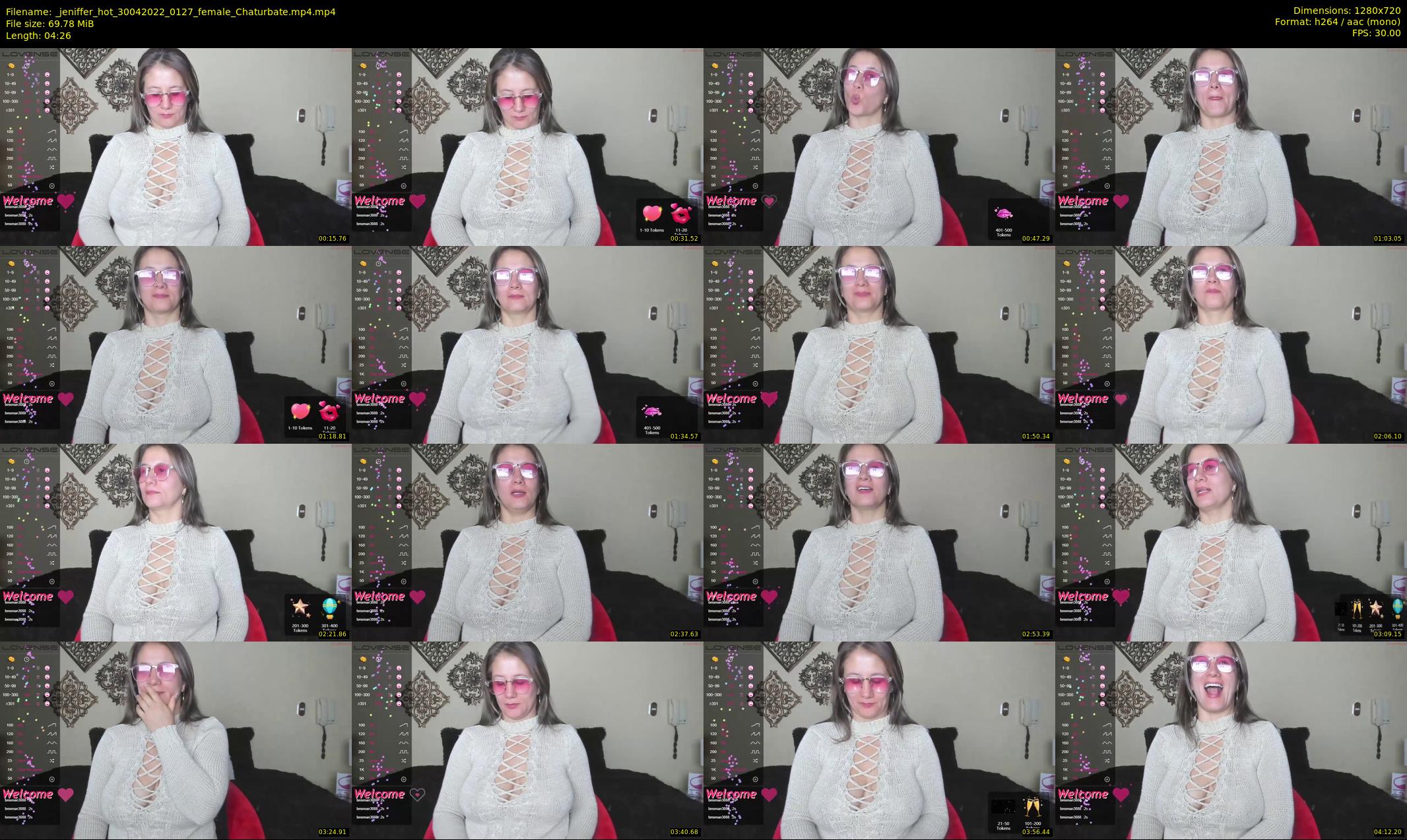 _jeniffer_hot — 5 minute Chaturbate female cam show recording, 720p, Apr 30, 2022