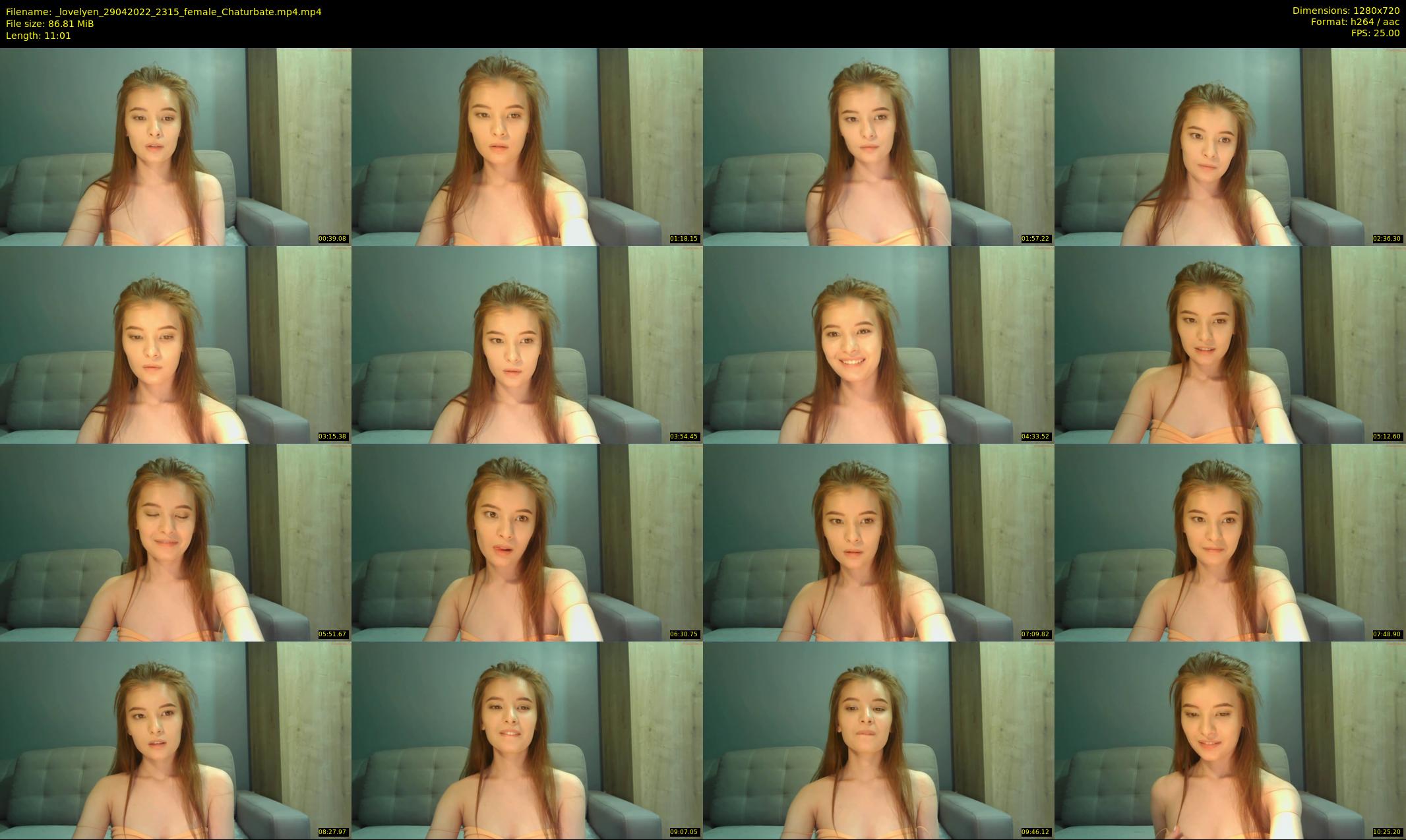 _lovelyen — 12 minute Chaturbate female cam show recording, 720p, Apr 29, 2022