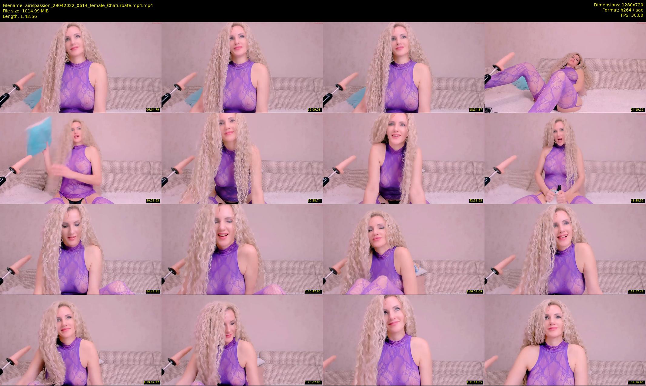 airispassion — 103 minute Chaturbate female cam show recording, 720p, Apr 29, 2022