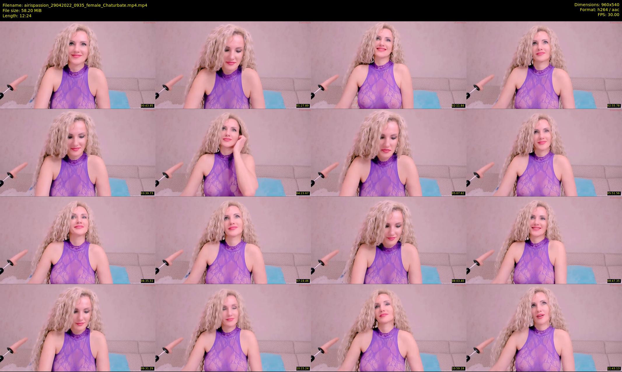 airispassion — 13 minute Chaturbate female cam show recording, 480p, Apr 29, 2022