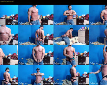 alex_blu — 54 minute Chaturbate male cam show recording, 1080p, Apr 29, 2022