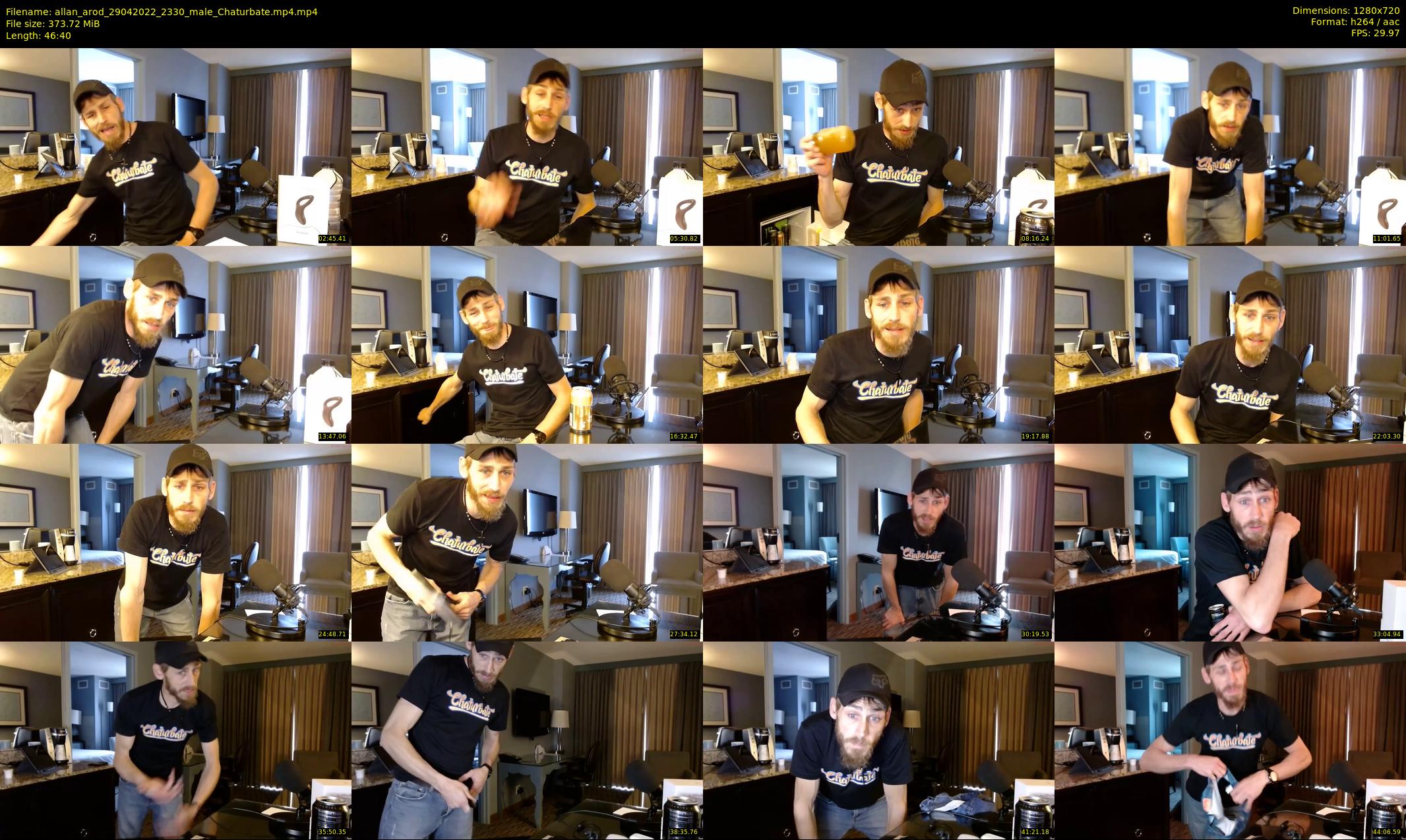 allan_arod — 47 minute Chaturbate male cam show recording, 720p, Apr 29, 2022