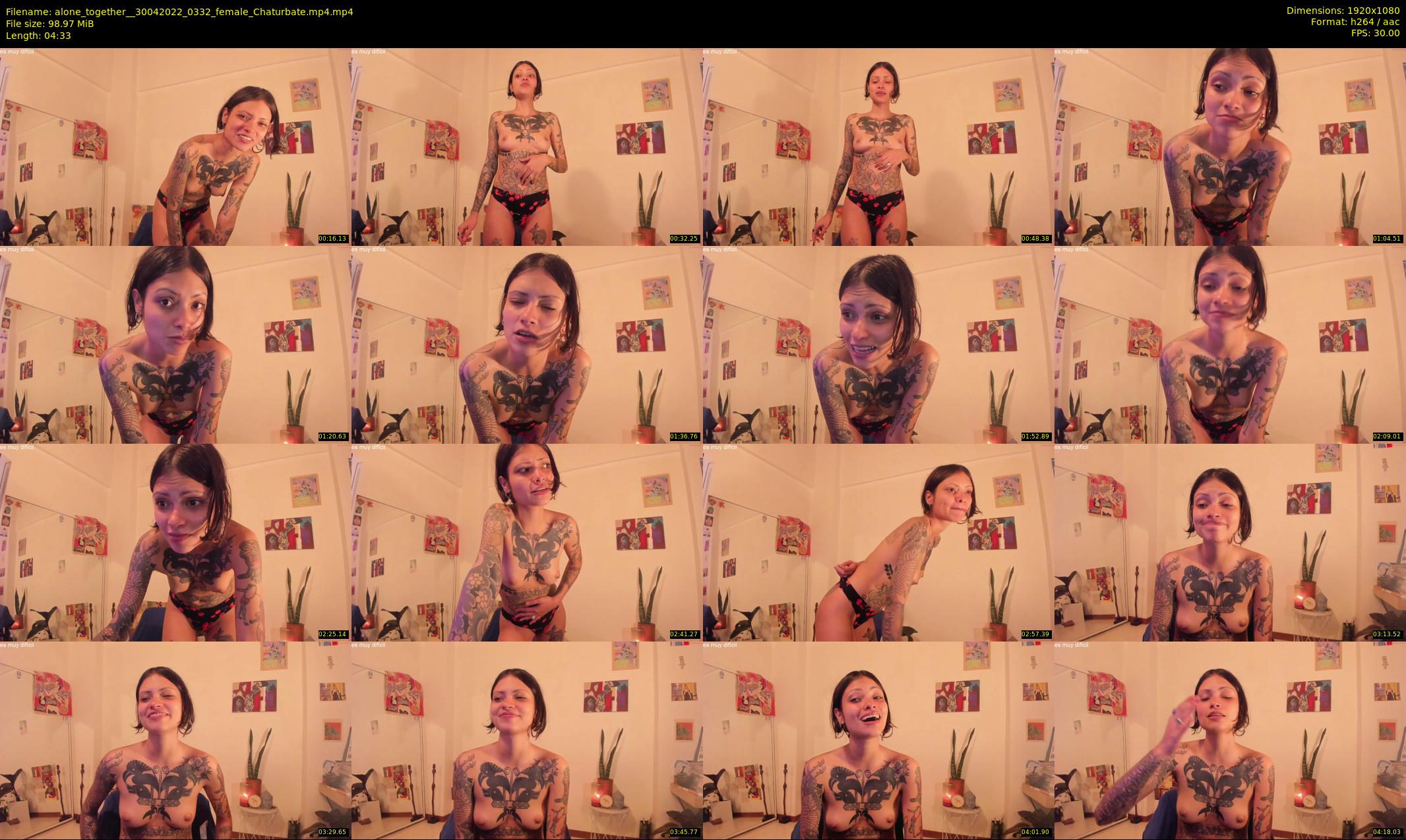 alone_together_ — 5 minute Chaturbate female cam show recording, 1080p, Apr 30, 2022