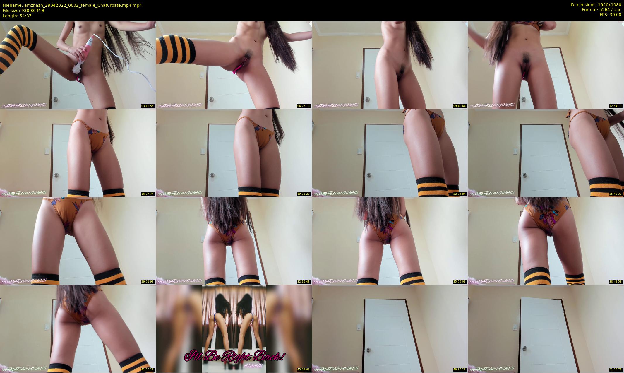 amznazn — 55 minute Chaturbate female cam show recording, 1080p, Apr 29, 2022