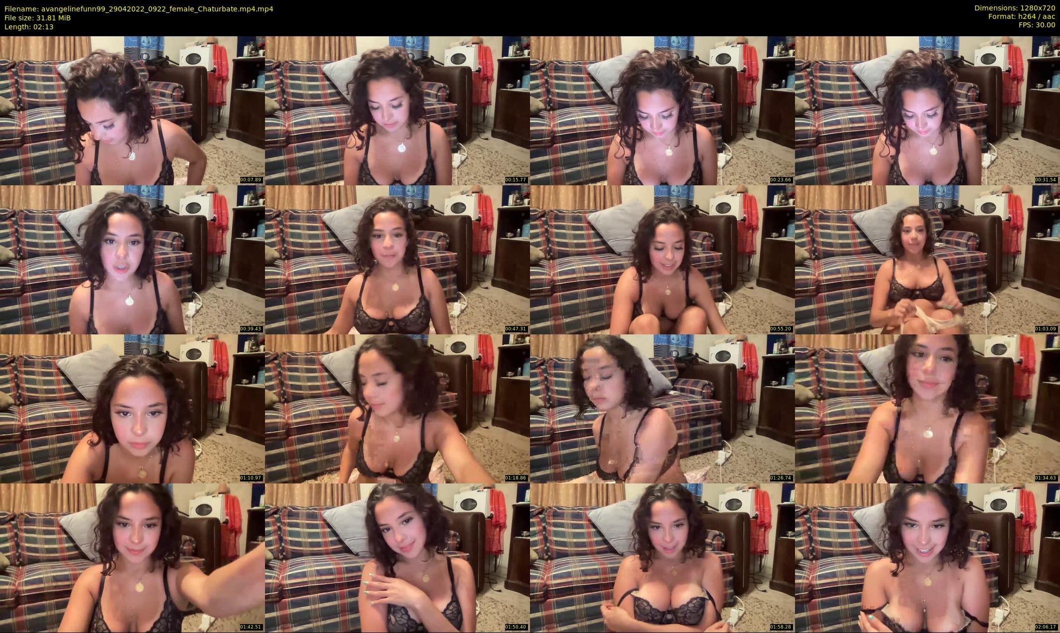 avangelinefunn99 — 3 minute Chaturbate female cam show recording, 720p, Apr 29, 2022