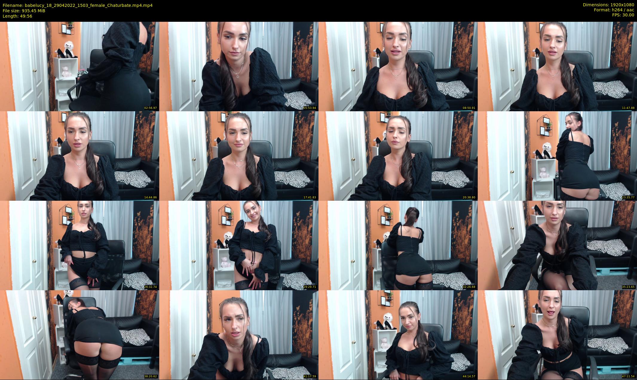 babelucy_18 — 50 minute Chaturbate female cam show recording, 1080p, Apr 29, 2022