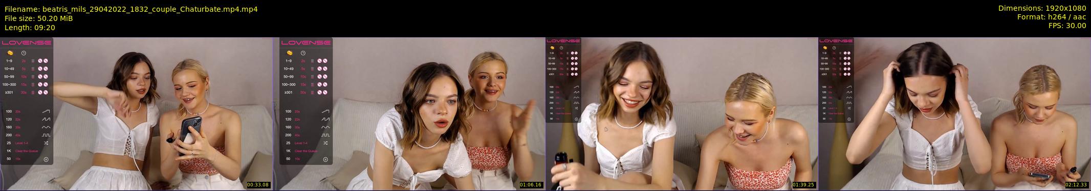 beatris_mils — 10 minute Chaturbate female cam show recording, 1080p, Apr 29, 2022