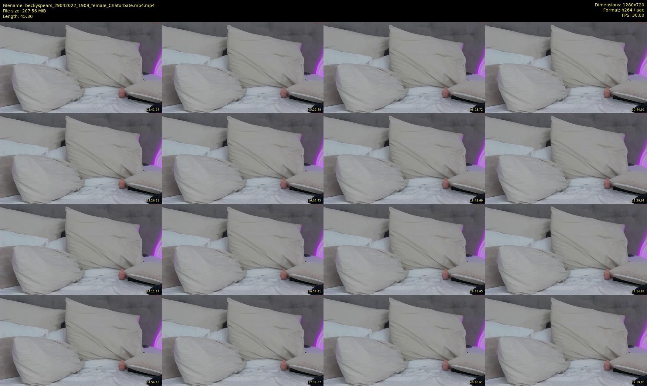 beckyspears — 46 minute Chaturbate female cam show recording, 720p, Apr 29, 2022