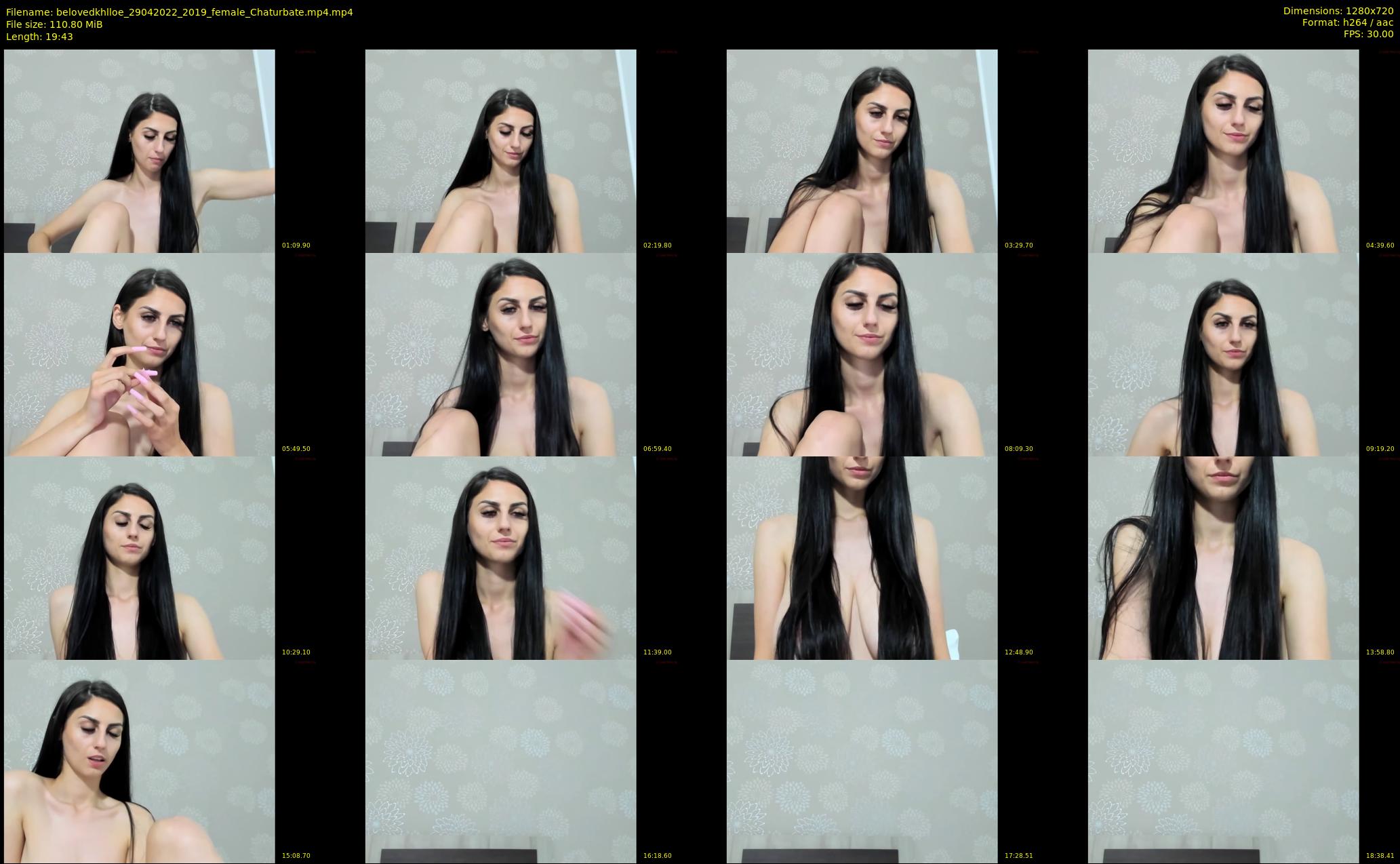belovedkhlloe — 20 minute Chaturbate female cam show recording, 720p, Apr 29, 2022