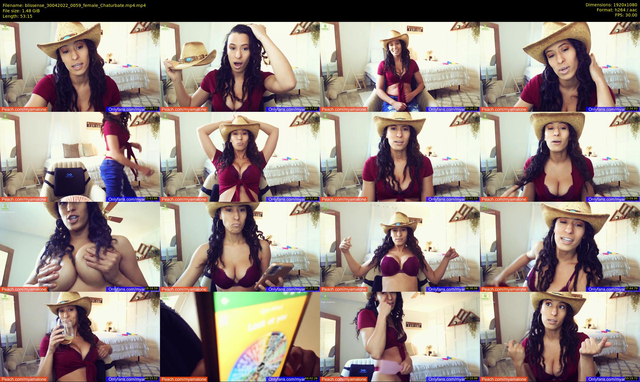 blissense — 54 minute Chaturbate female cam show recording, 1080p, Apr 30, 2022