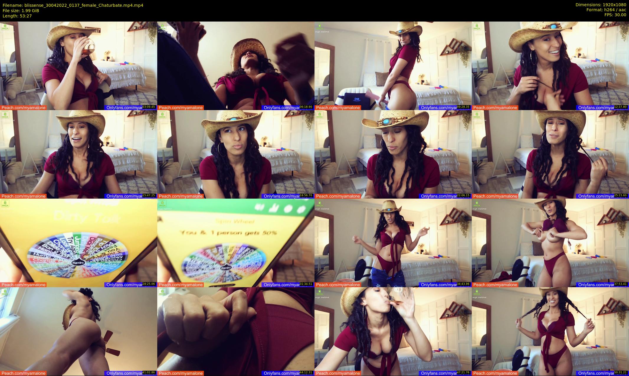 blissense — 54 minute Chaturbate female cam show recording, 1080p, Apr 30, 2022
