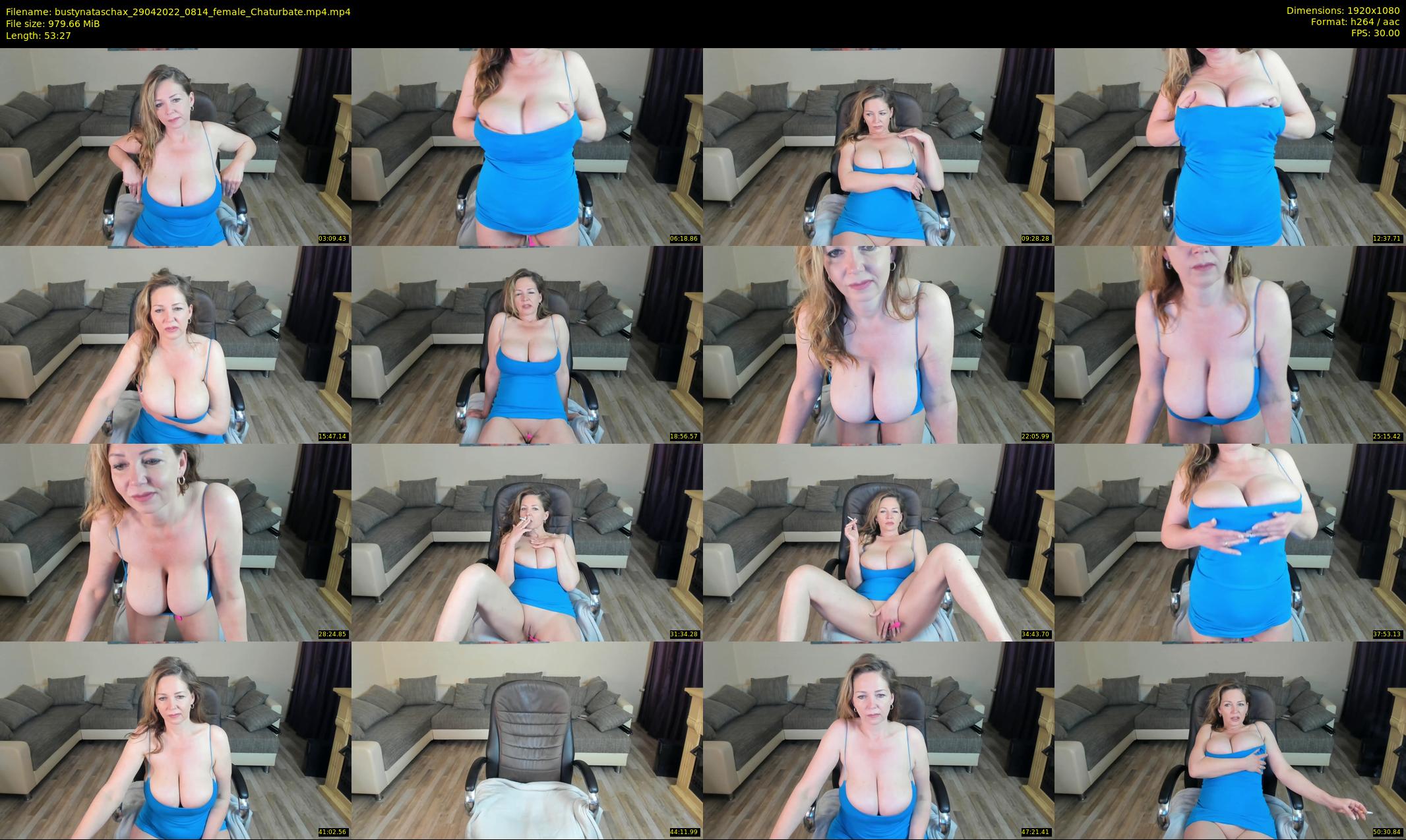 bustynataschax — 54 minute Chaturbate female cam show recording, 1080p, Apr 29, 2022