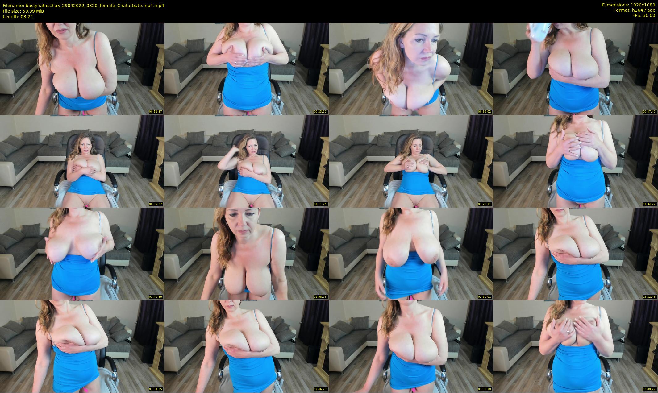 bustynataschax — 4 minute Chaturbate female cam show recording, 1080p, Apr 29, 2022