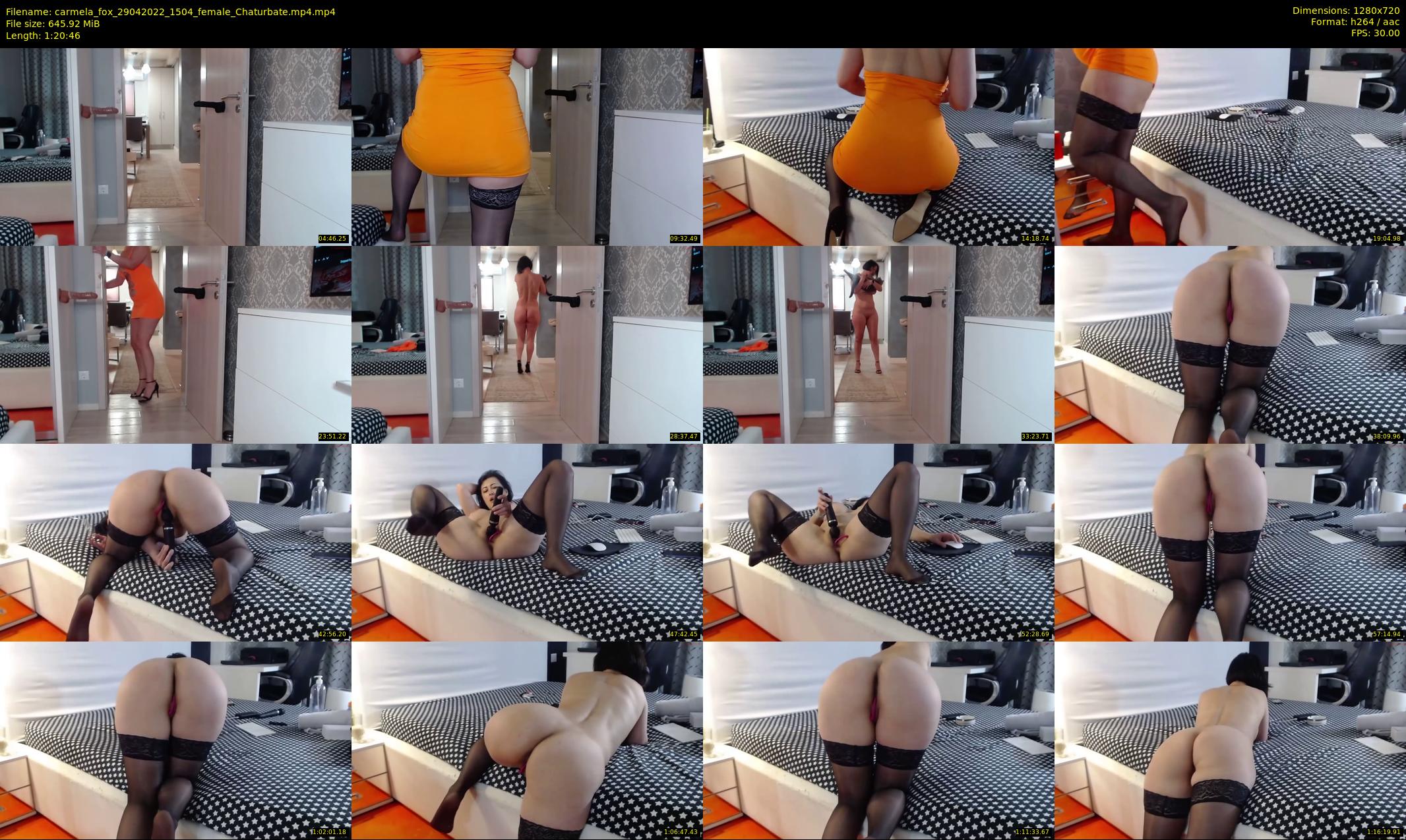 carmela_fox — 81 minute Chaturbate female cam show recording, 720p, Apr 29, 2022