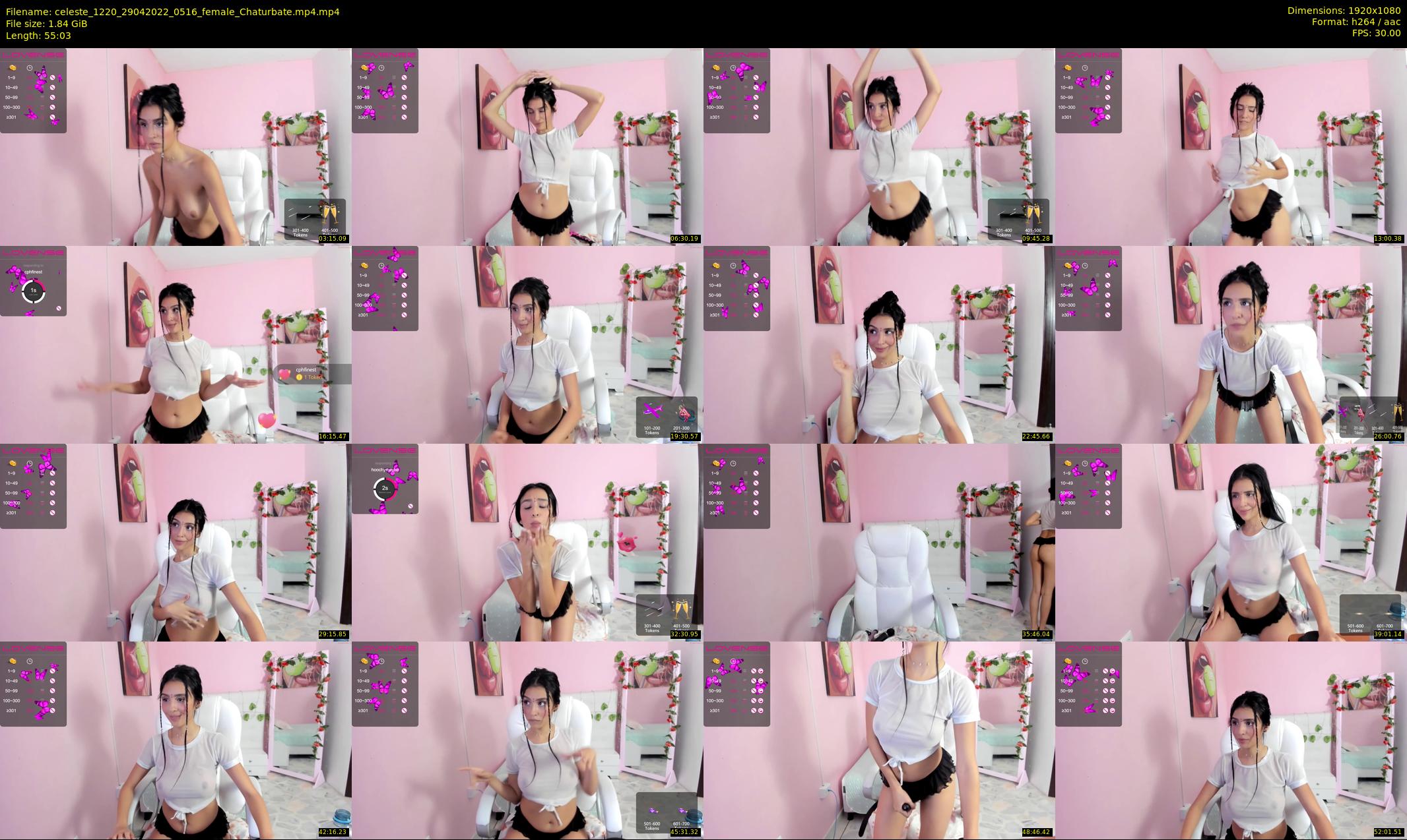 celeste_1220 — 56 minute Chaturbate female cam show recording, 1080p, Apr 29, 2022