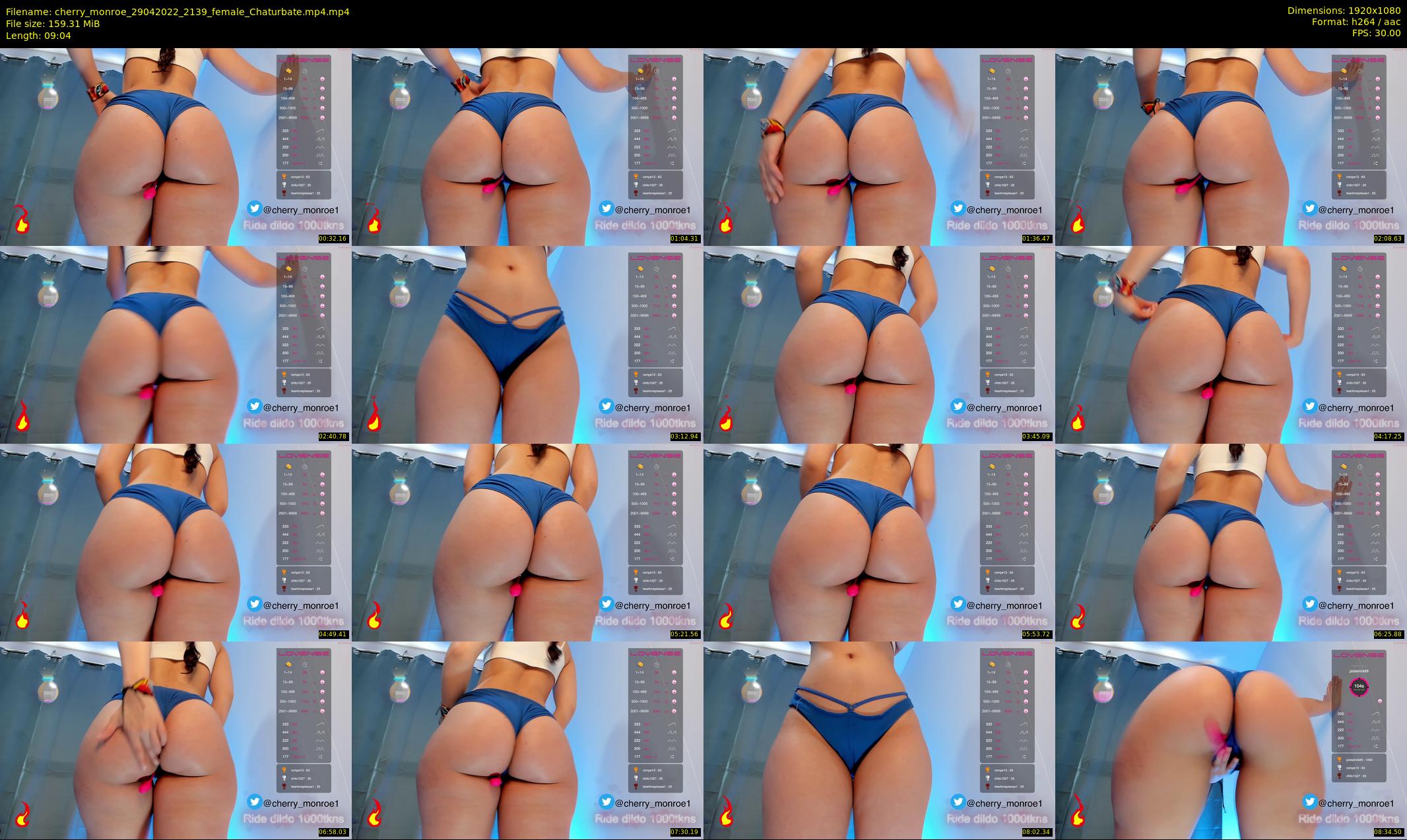 cherry_monroe — 10 minute Chaturbate female cam show recording, 1080p, Apr 29, 2022