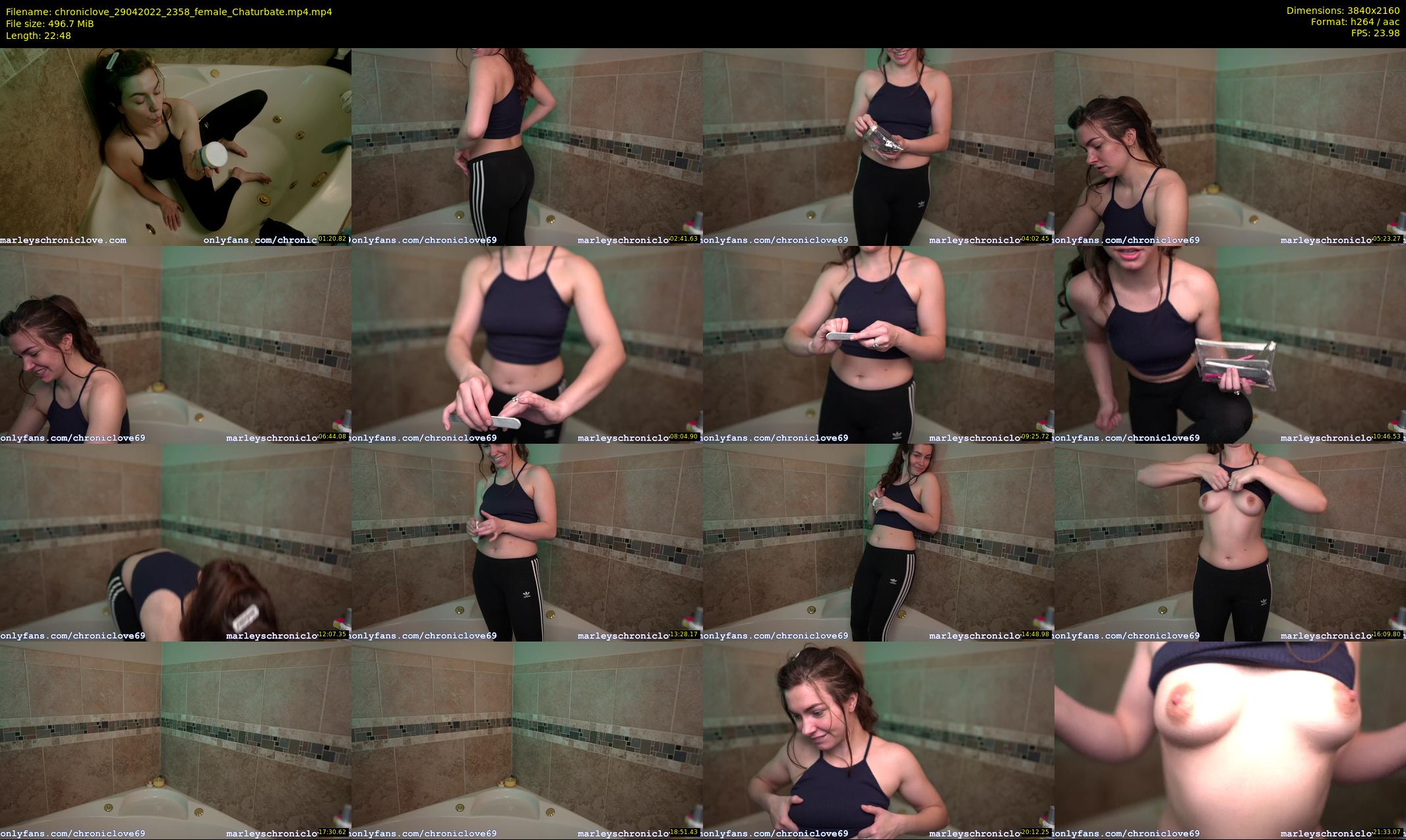 chroniclove — 23 minute Chaturbate female cam show recording, 4K, Apr 29, 2022