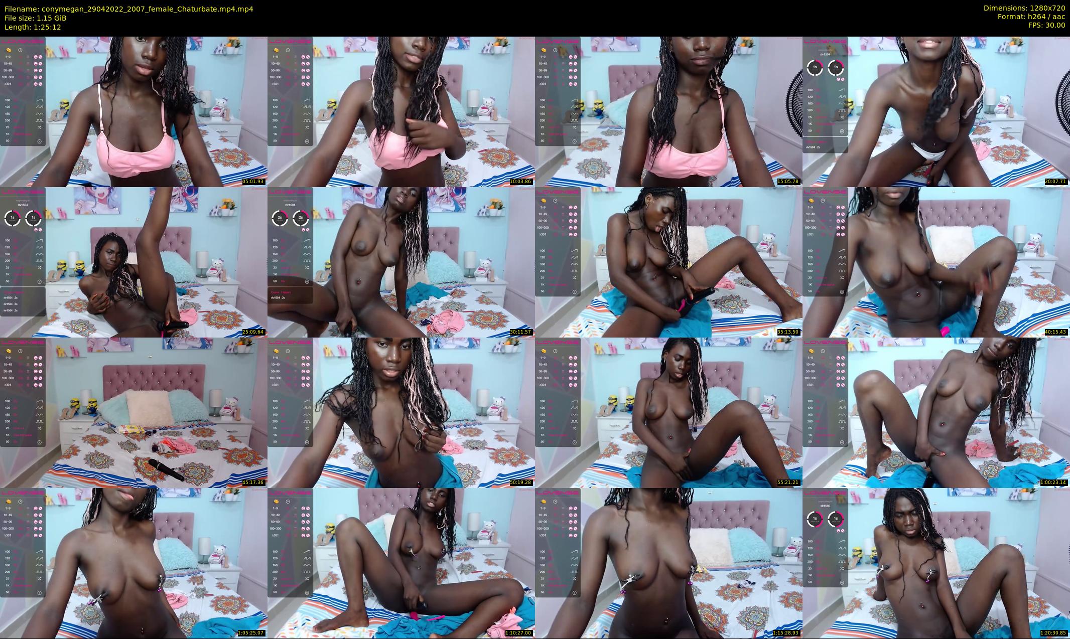 conymegan — 86 minute Chaturbate female cam show recording, 720p, Apr 29, 2022