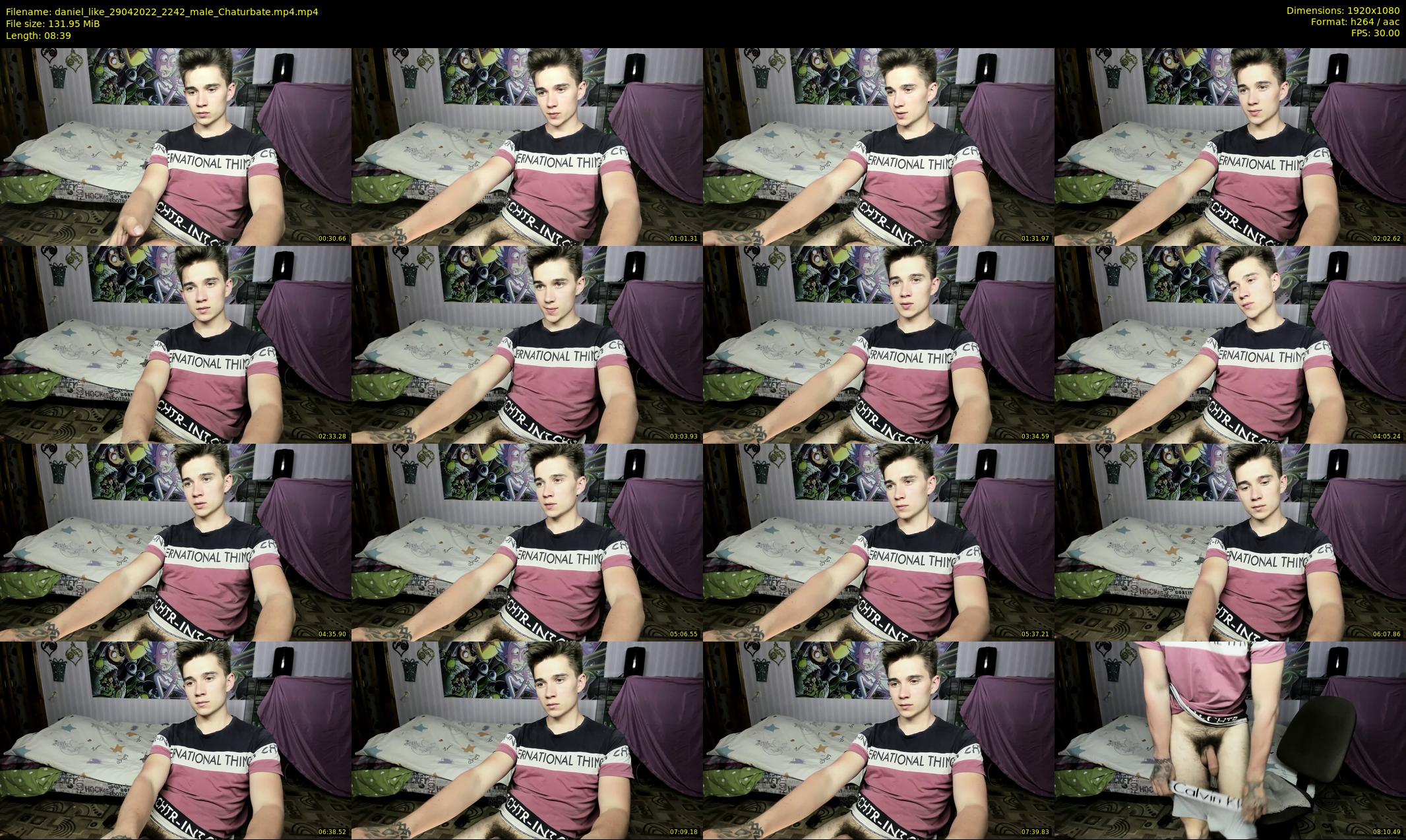 daniel_like — 9 minute Chaturbate male cam show recording, 1080p, Apr 29, 2022