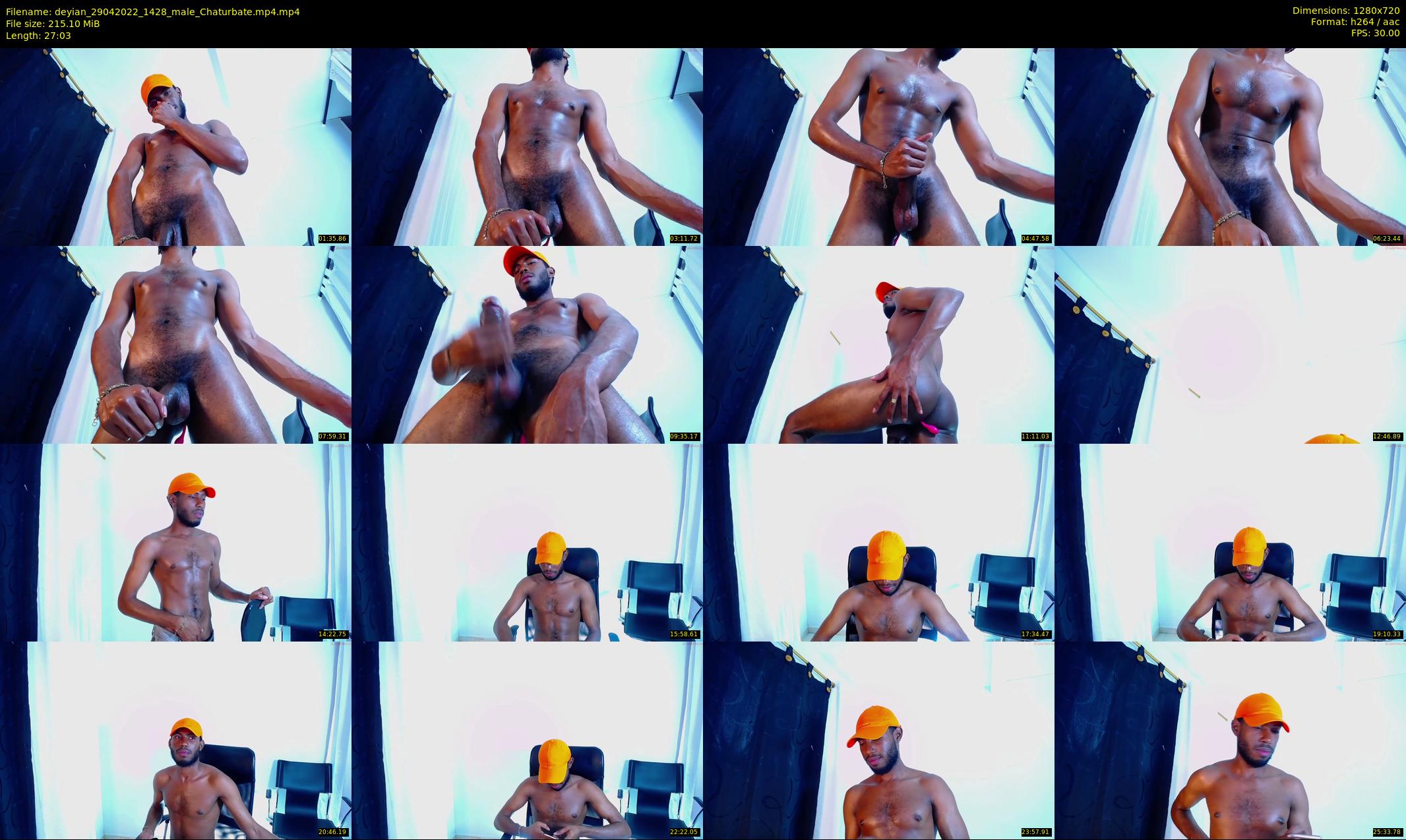 deyian — 28 minute Chaturbate male cam show recording, 720p, Apr 29, 2022