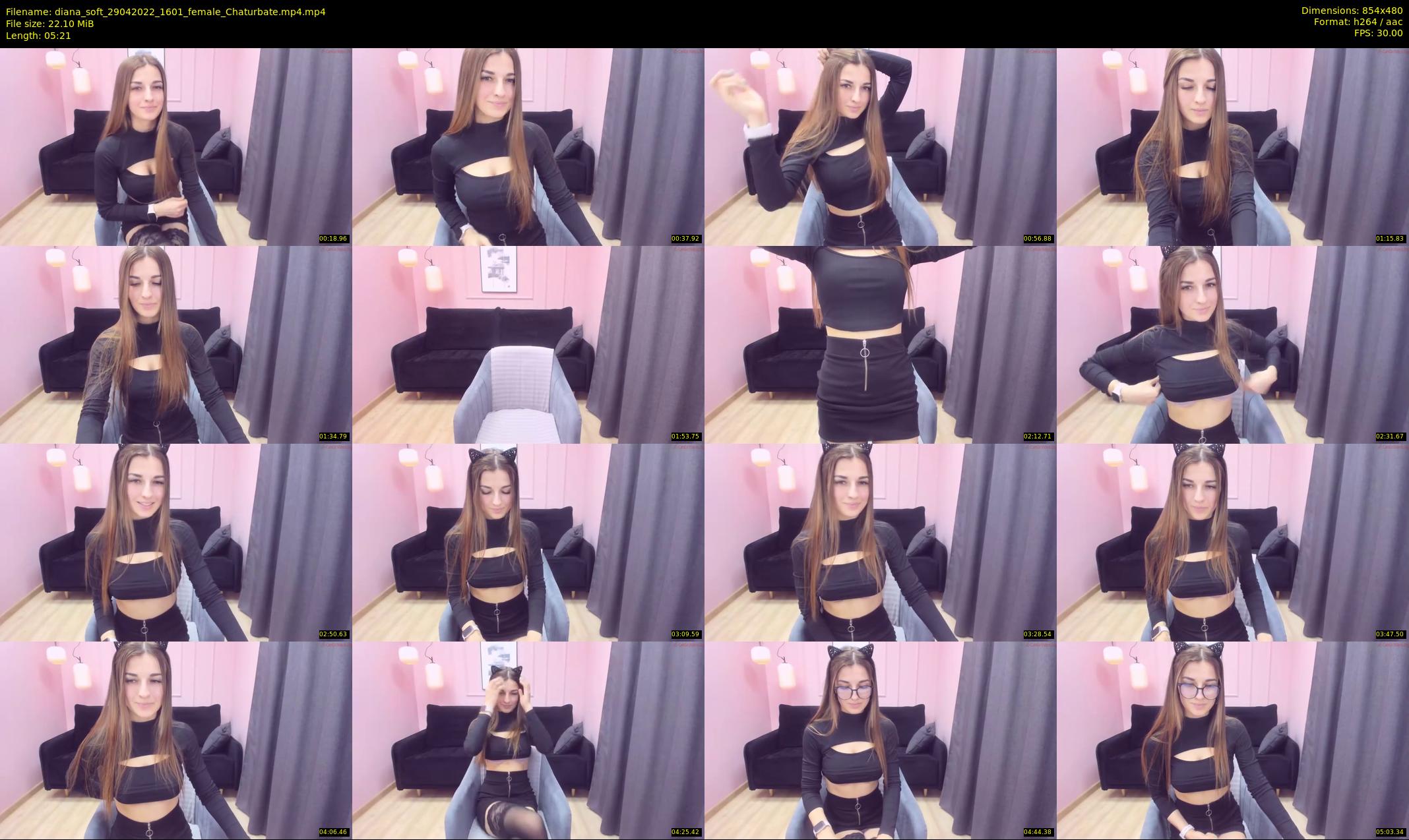 diana_soft — 6 minute Chaturbate female cam show recording, 480p, Apr 29, 2022