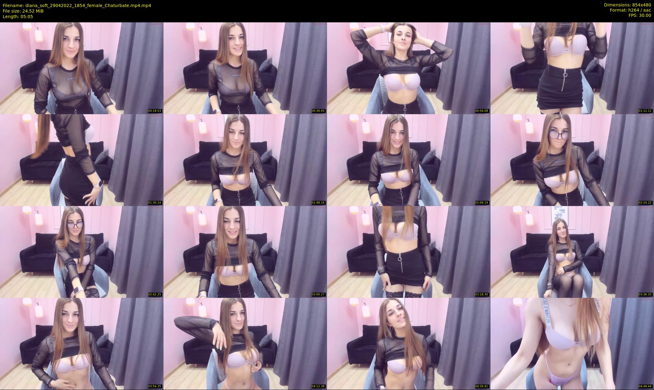 diana_soft — 6 minute Chaturbate female cam show recording, 480p, Apr 29, 2022