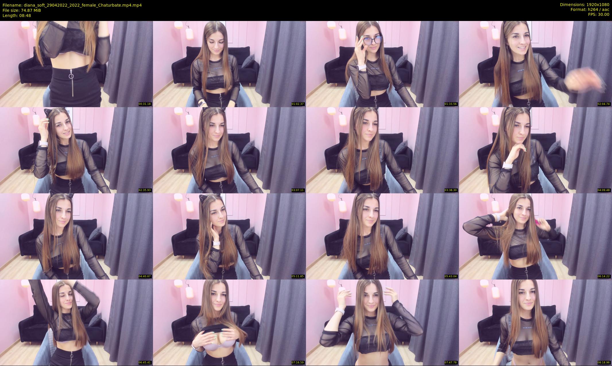 diana_soft — 9 minute Chaturbate female cam show recording, 1080p, Apr 29, 2022