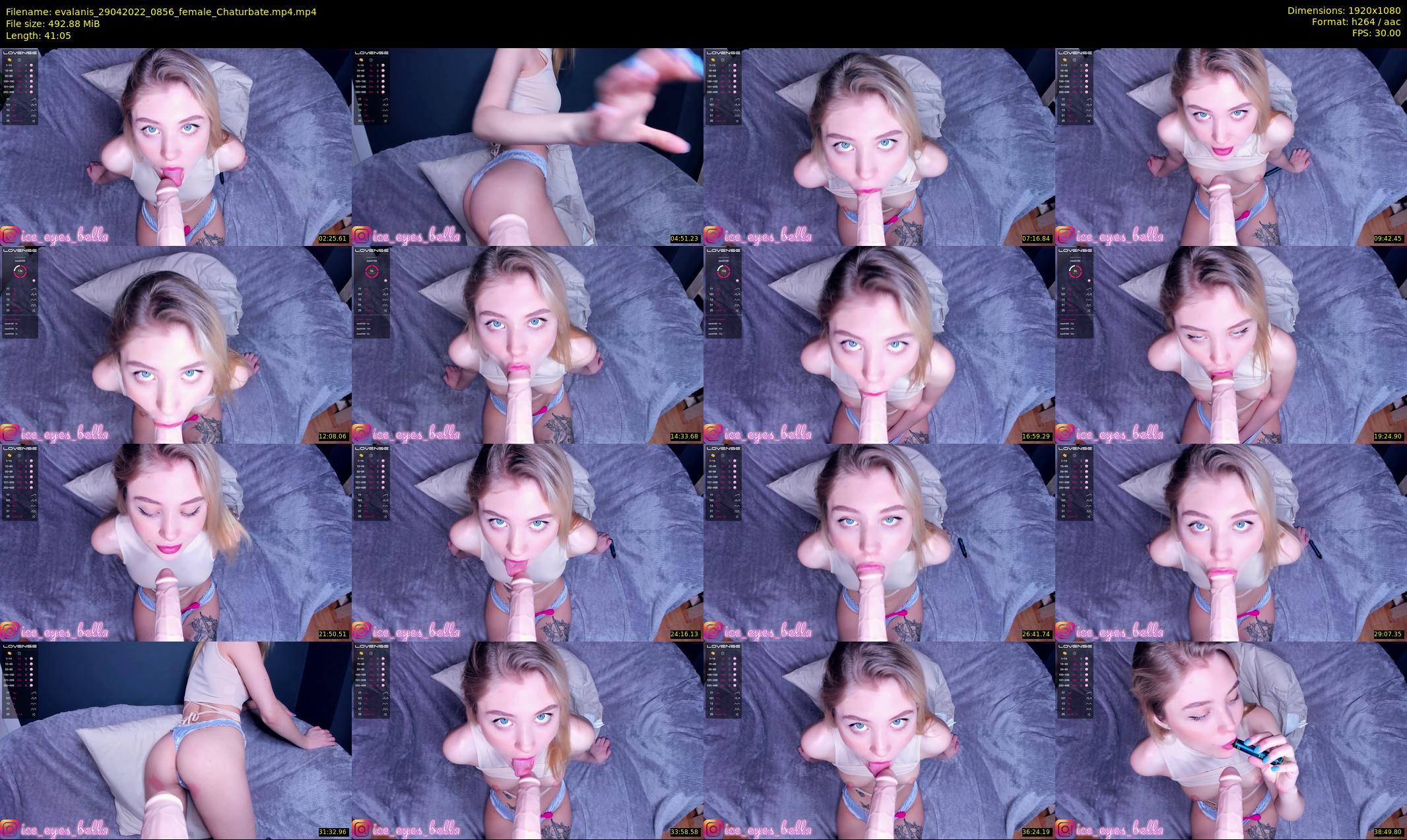 evalanis — 42 minute Chaturbate couple cam show recording, 1080p, Apr 29, 2022