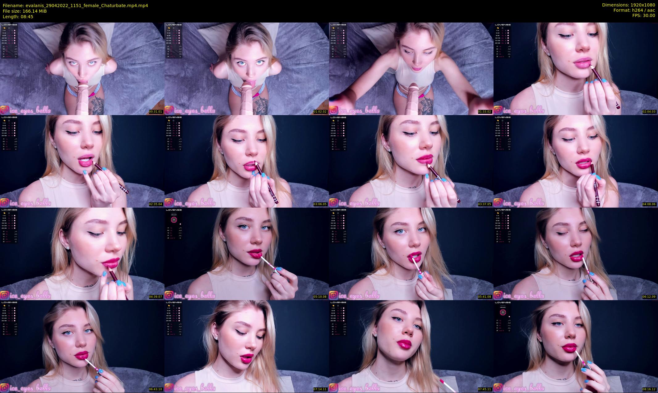 evalanis — 9 minute Chaturbate couple cam show recording, 1080p, Apr 29, 2022