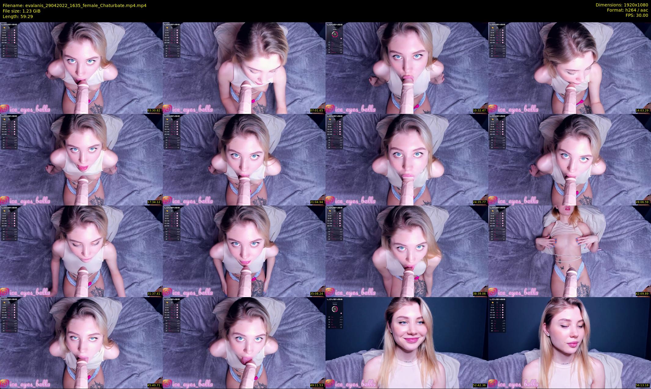 evalanis — 60 minute Chaturbate couple cam show recording, 1080p, Apr 29, 2022