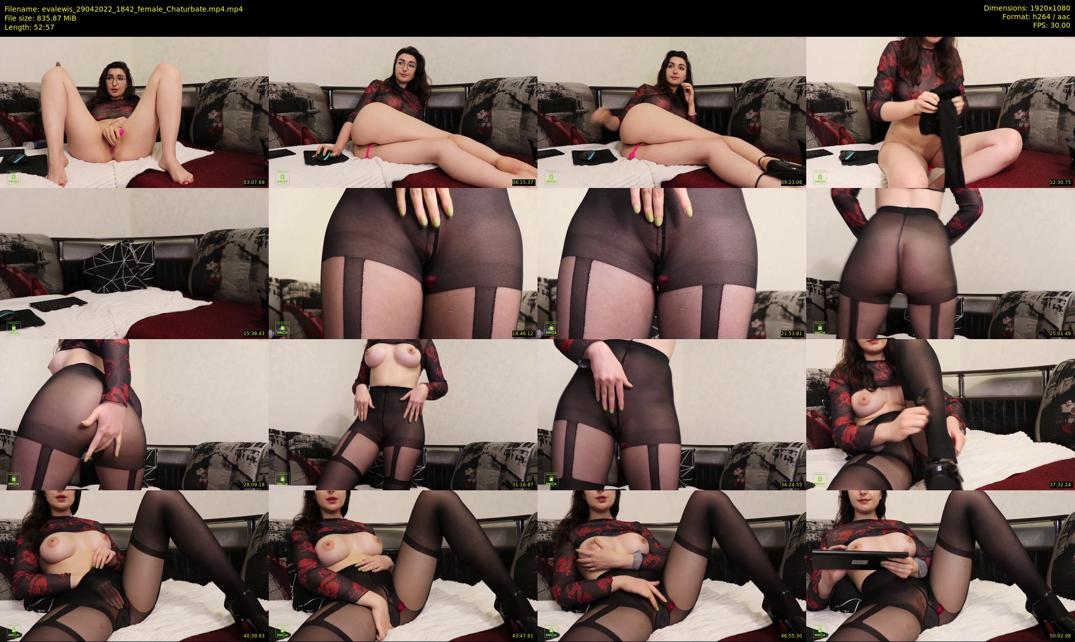 evalewis — 53 minute Chaturbate female cam show recording, 1080p, Apr 29, 2022