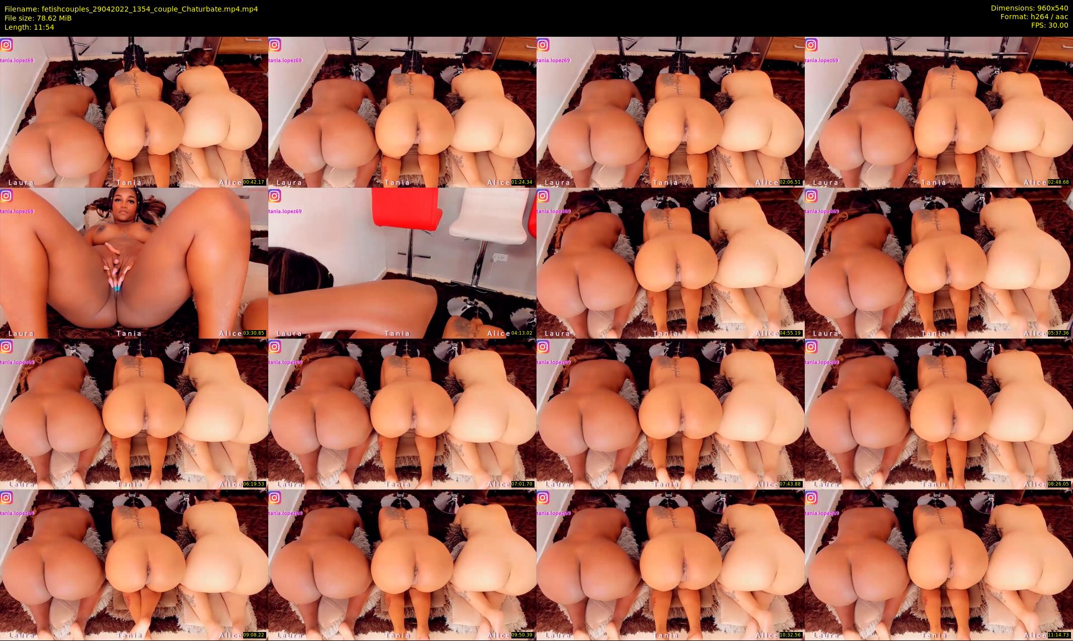 fetishcouples — 12 minute Chaturbate couple cam show recording, 480p, Apr 29, 2022