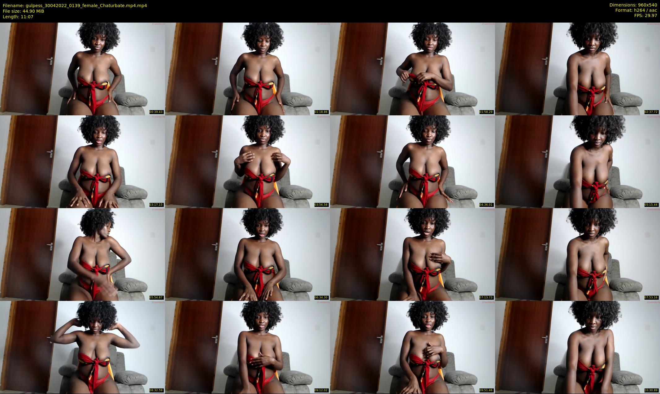 gulpess — 12 minute Chaturbate female cam show recording, 480p, Apr 30, 2022