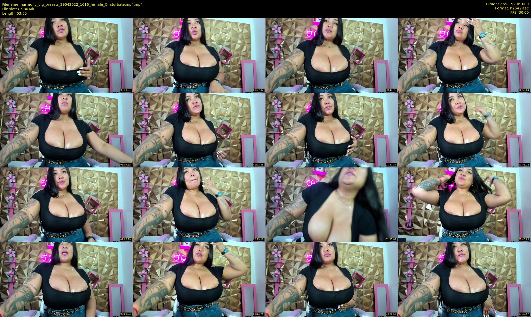 harmony_big_breasts — 4 minute Chaturbate female cam show recording, 1080p, Apr 29, 2022