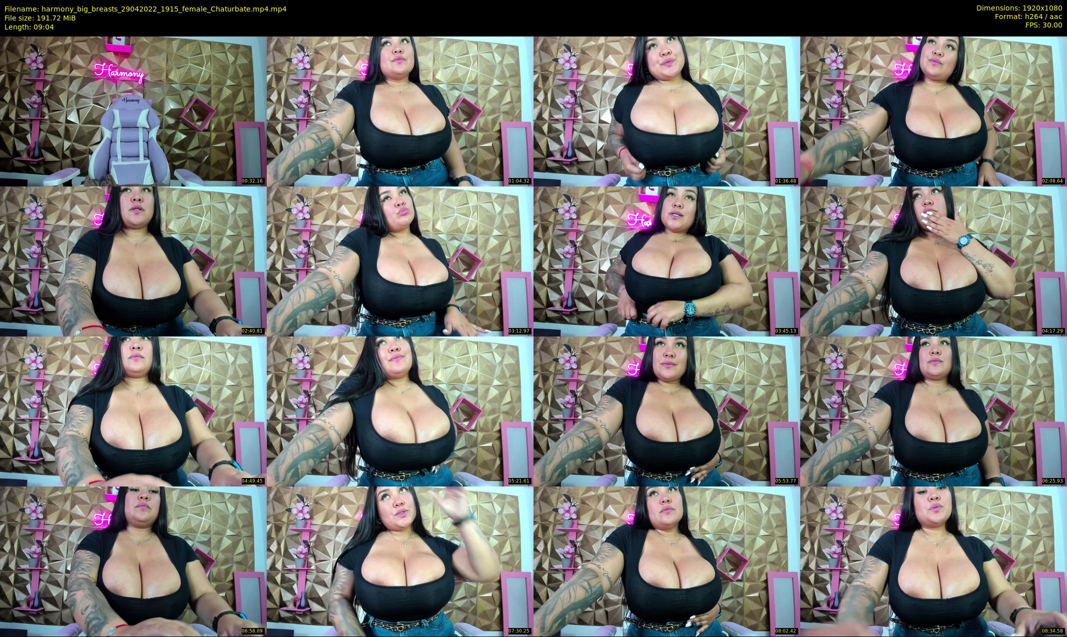 harmony_big_breasts — 10 minute Chaturbate female cam show recording, 1080p, Apr 29, 2022