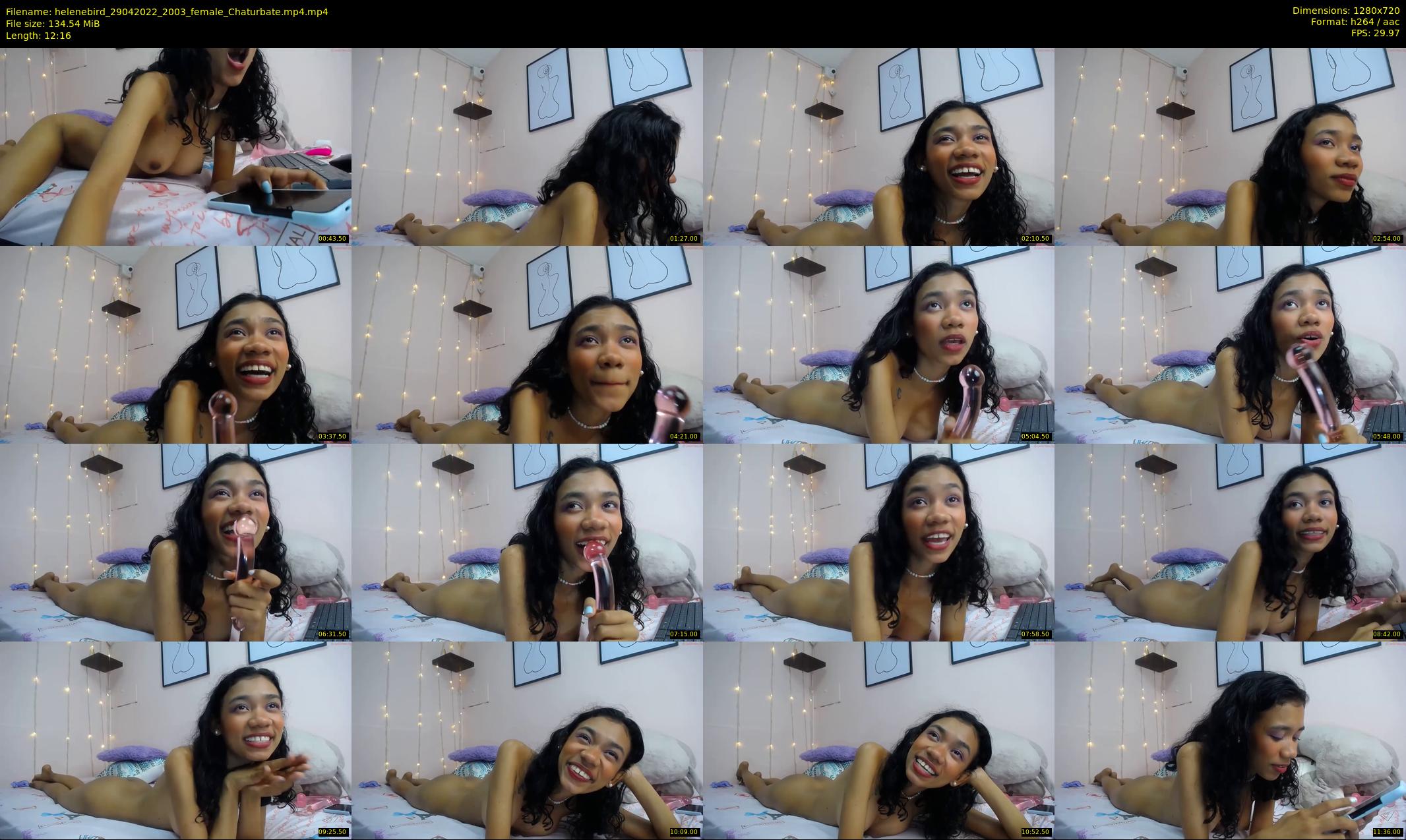 helenebird — 13 minute Chaturbate female cam show recording, 720p, Apr 29, 2022