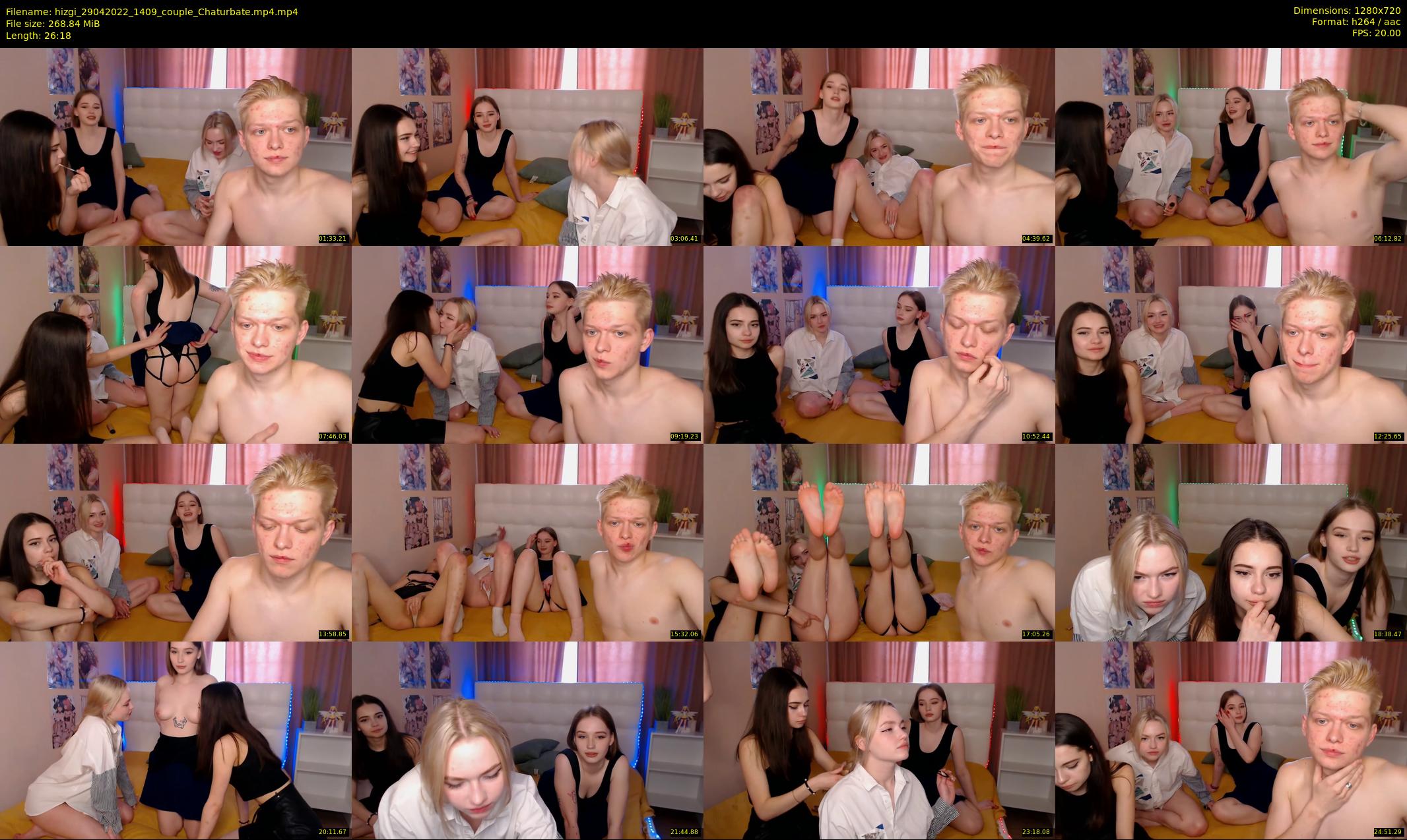hizgi — 27 minute Chaturbate couple cam show recording, 720p, Apr 29, 2022