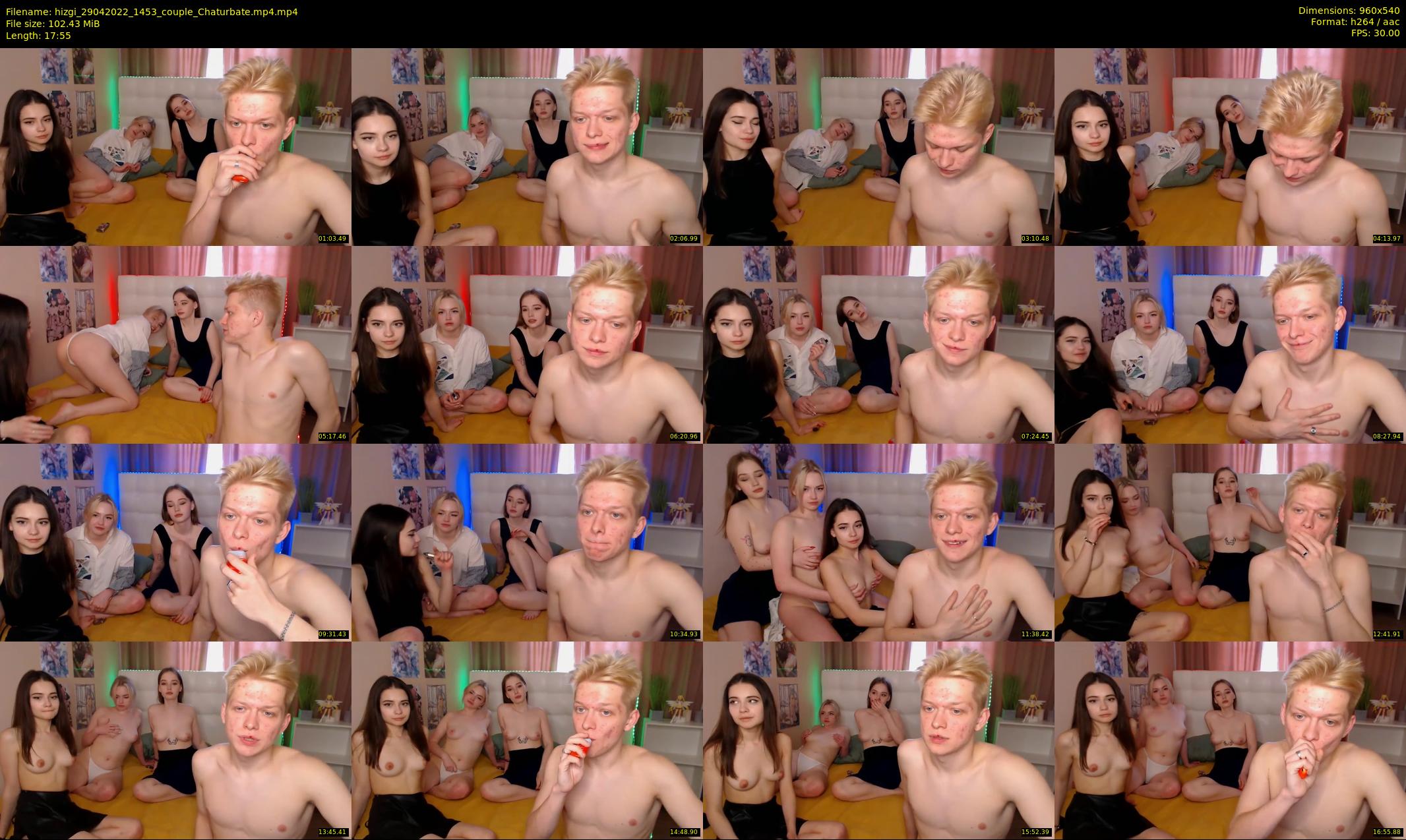 hizgi — 18 minute Chaturbate couple cam show recording, 480p, Apr 29, 2022