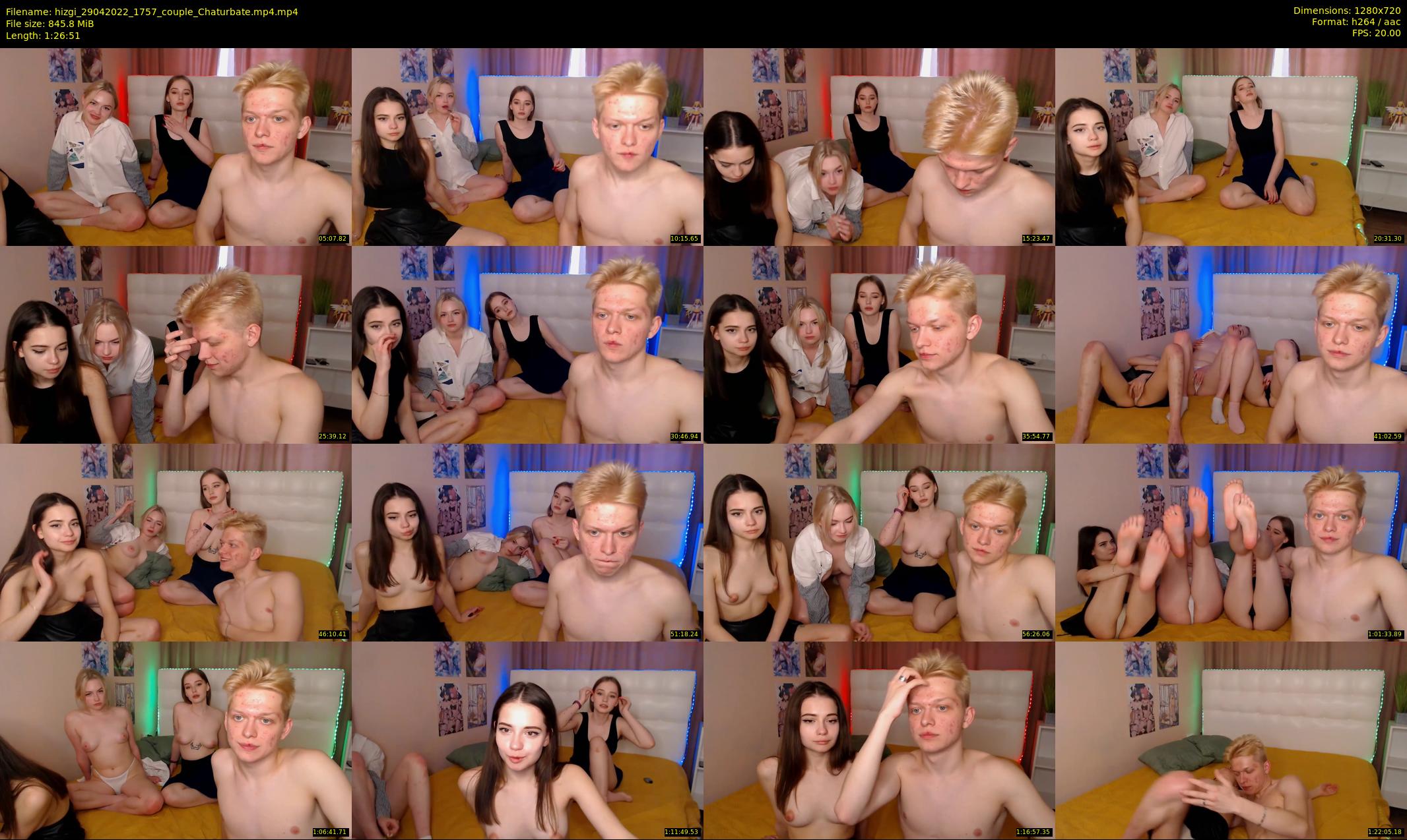 hizgi — 87 minute Chaturbate couple cam show recording, 720p, Apr 29, 2022