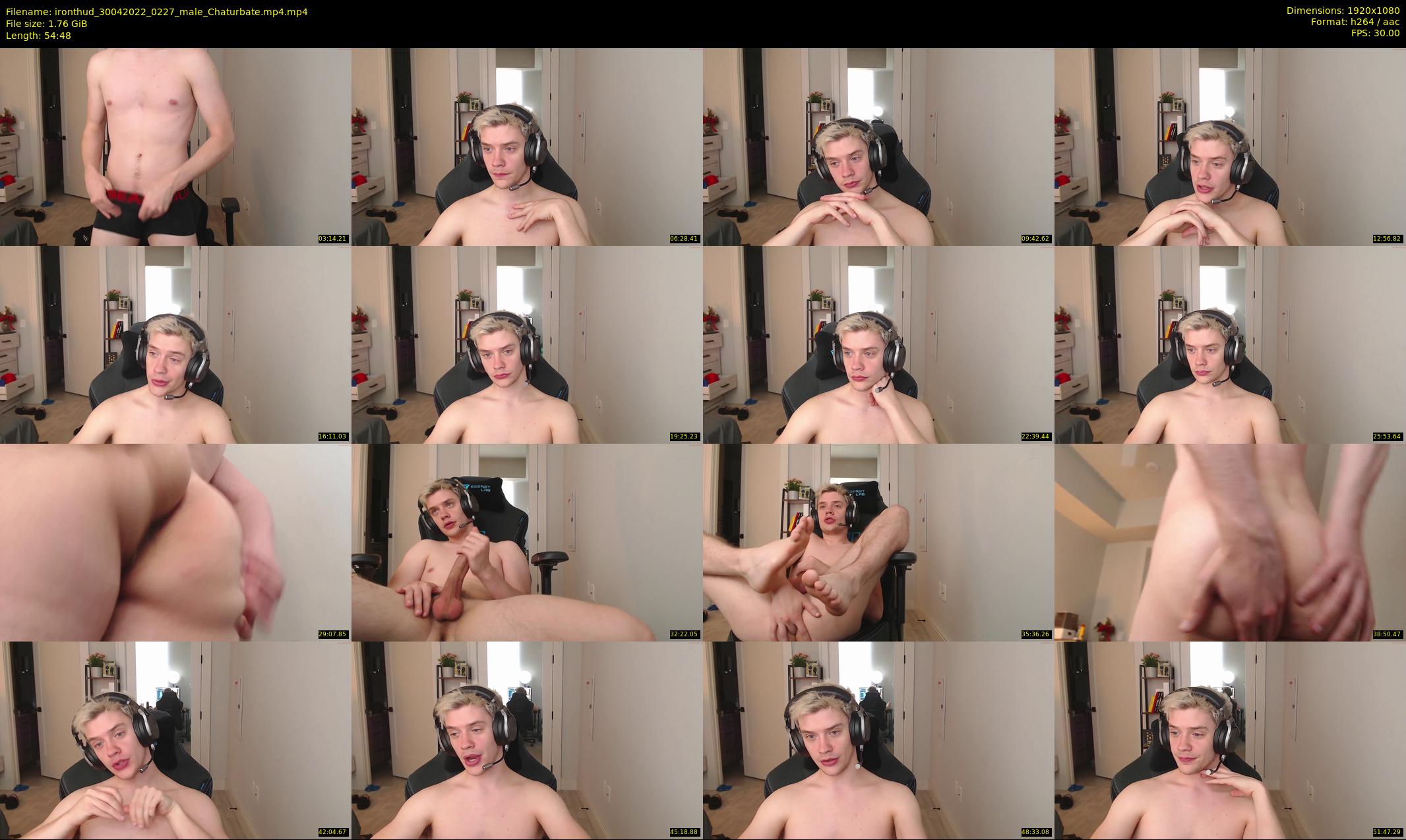 ironthud — 55 minute Chaturbate male cam show recording, 1080p, Apr 30, 2022