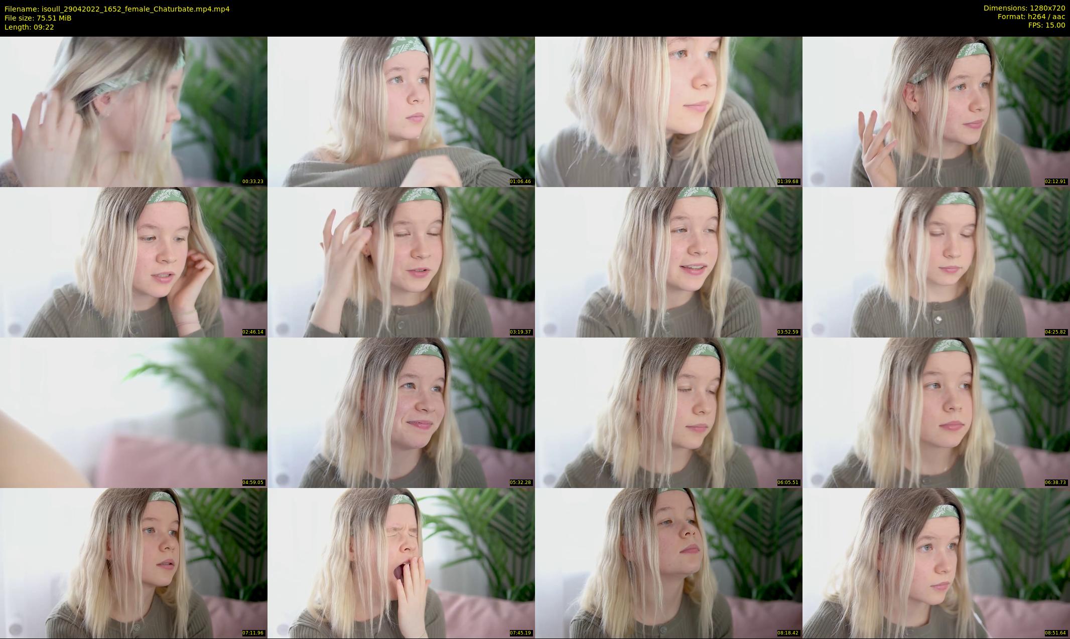 isoull — 10 minute Chaturbate female cam show recording, 720p, Apr 29, 2022