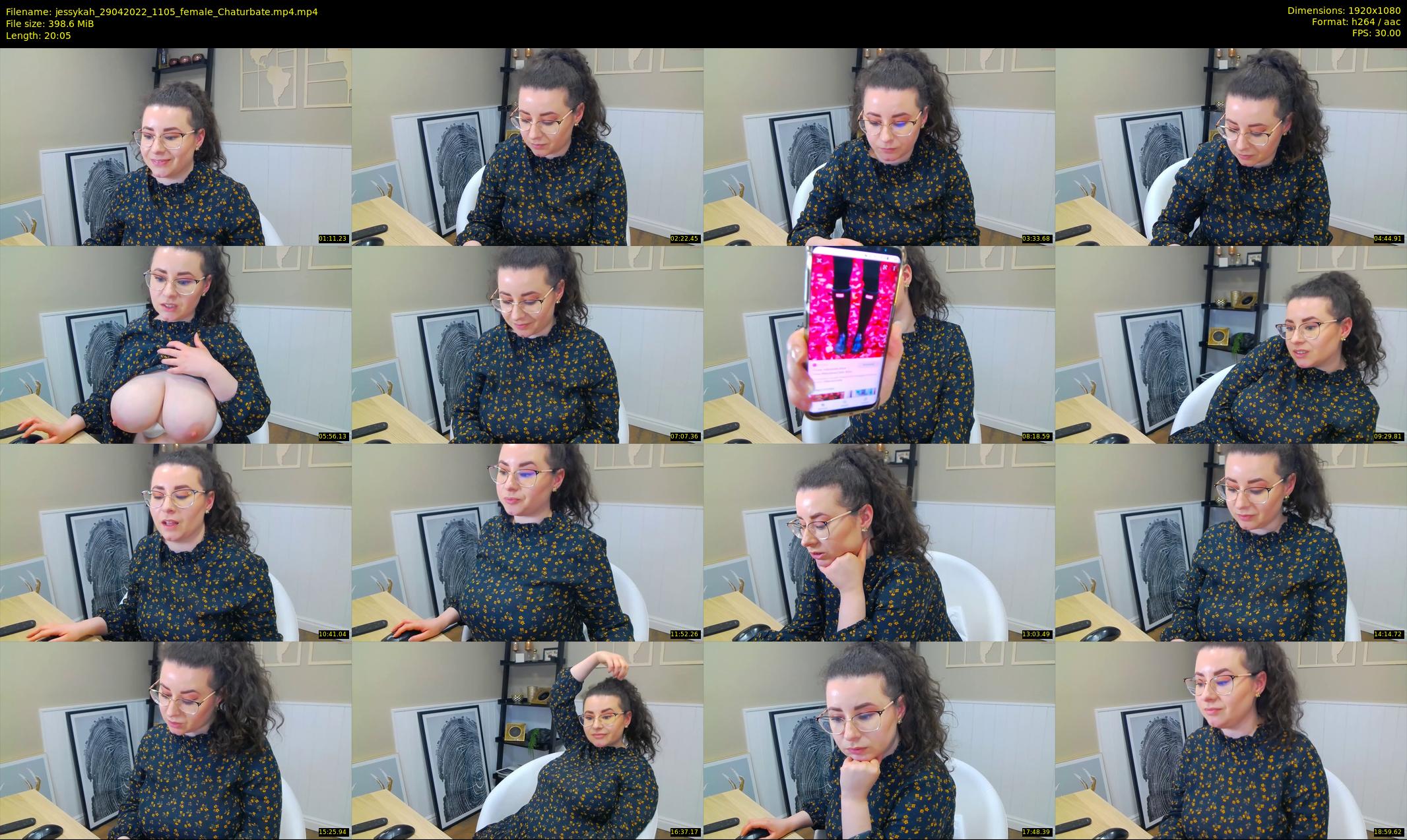 jessykah — 21 minute Chaturbate female cam show recording, 1080p, Apr 29, 2022