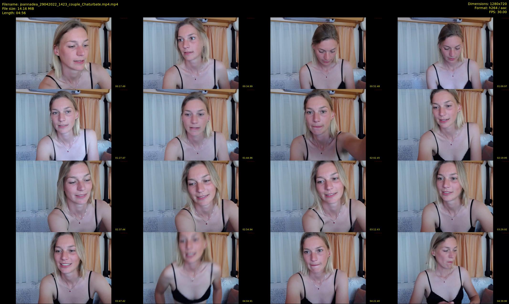 joannadea — 5 minute Chaturbate female cam show recording, 720p, Apr 29, 2022